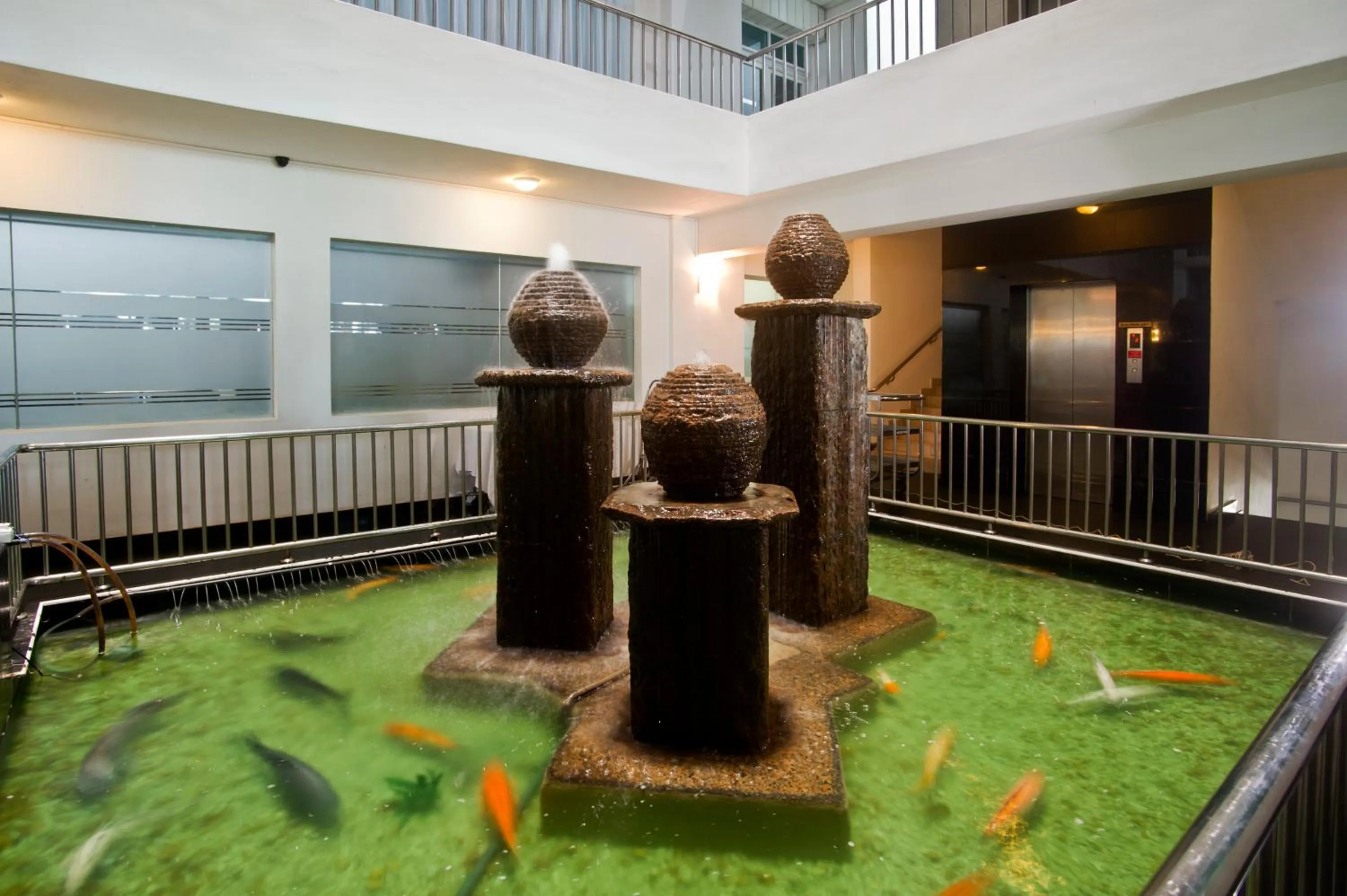 Decorative detail in Global Towers Hotel & Apartments