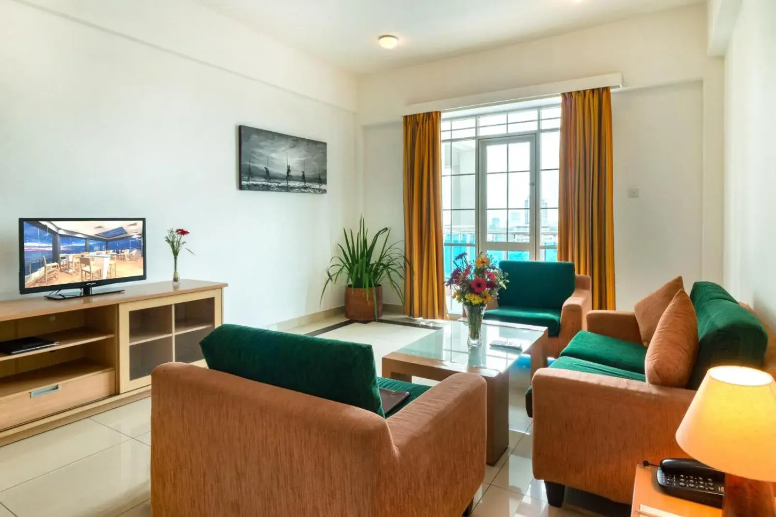 Three-Bedroom Apartment with Sea view/City view in Global Towers Hotel & Apartments Three-Bedroom Apartment with Sea view/City view in Global Towers Hotel & Apartments