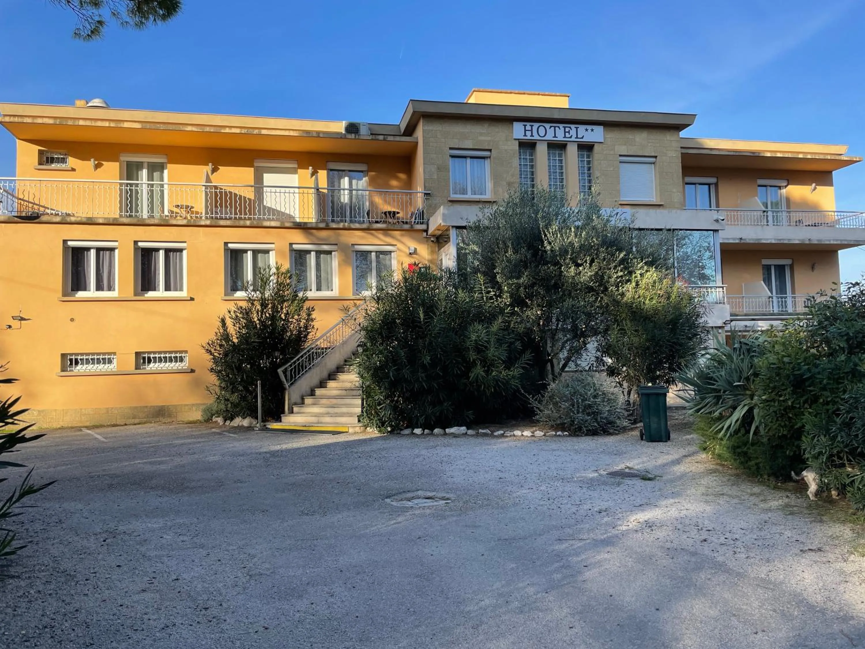 Property building in Logis Hôtel Le Clement V