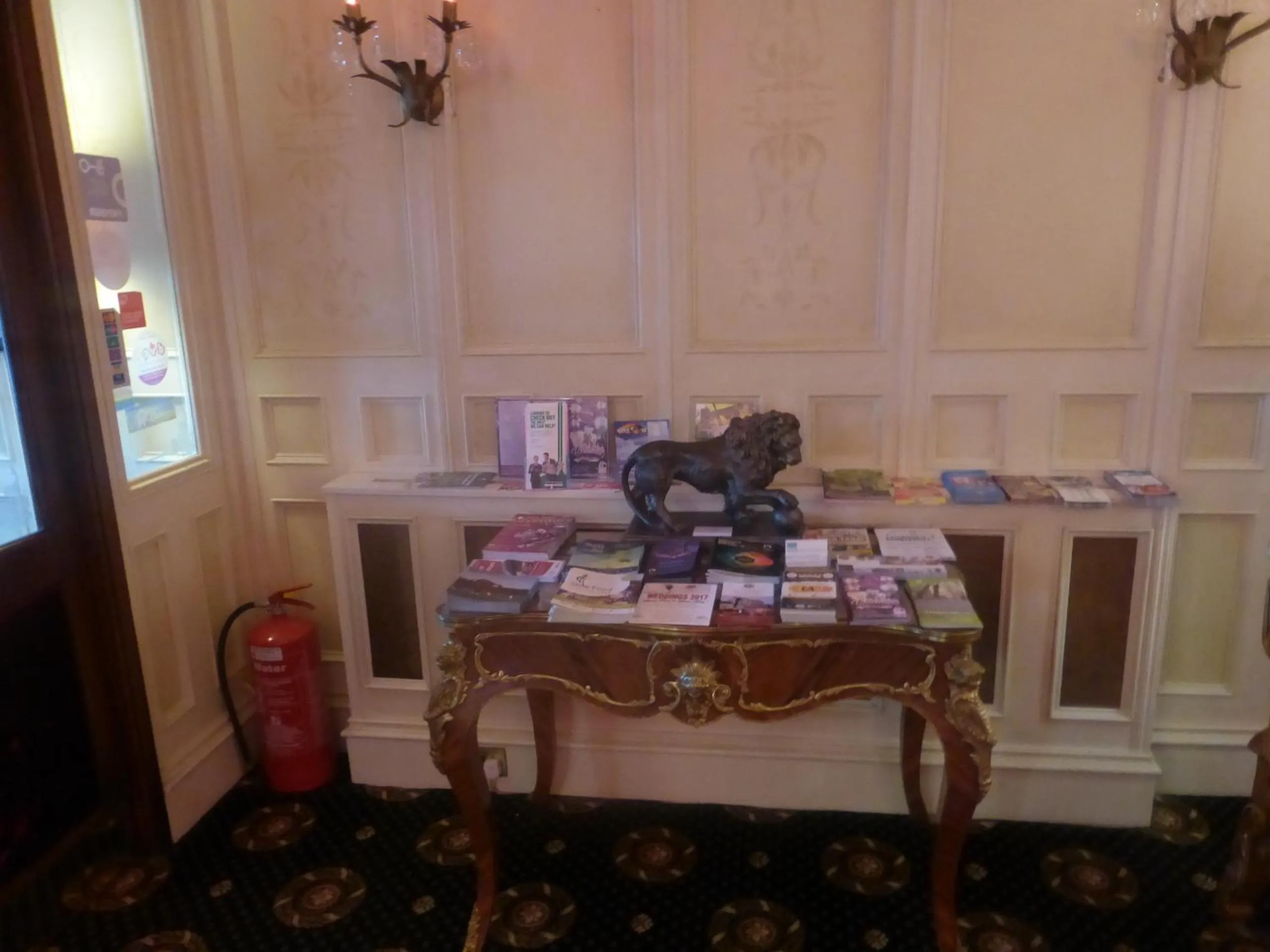 Lobby or reception in The Belfray Country Inn