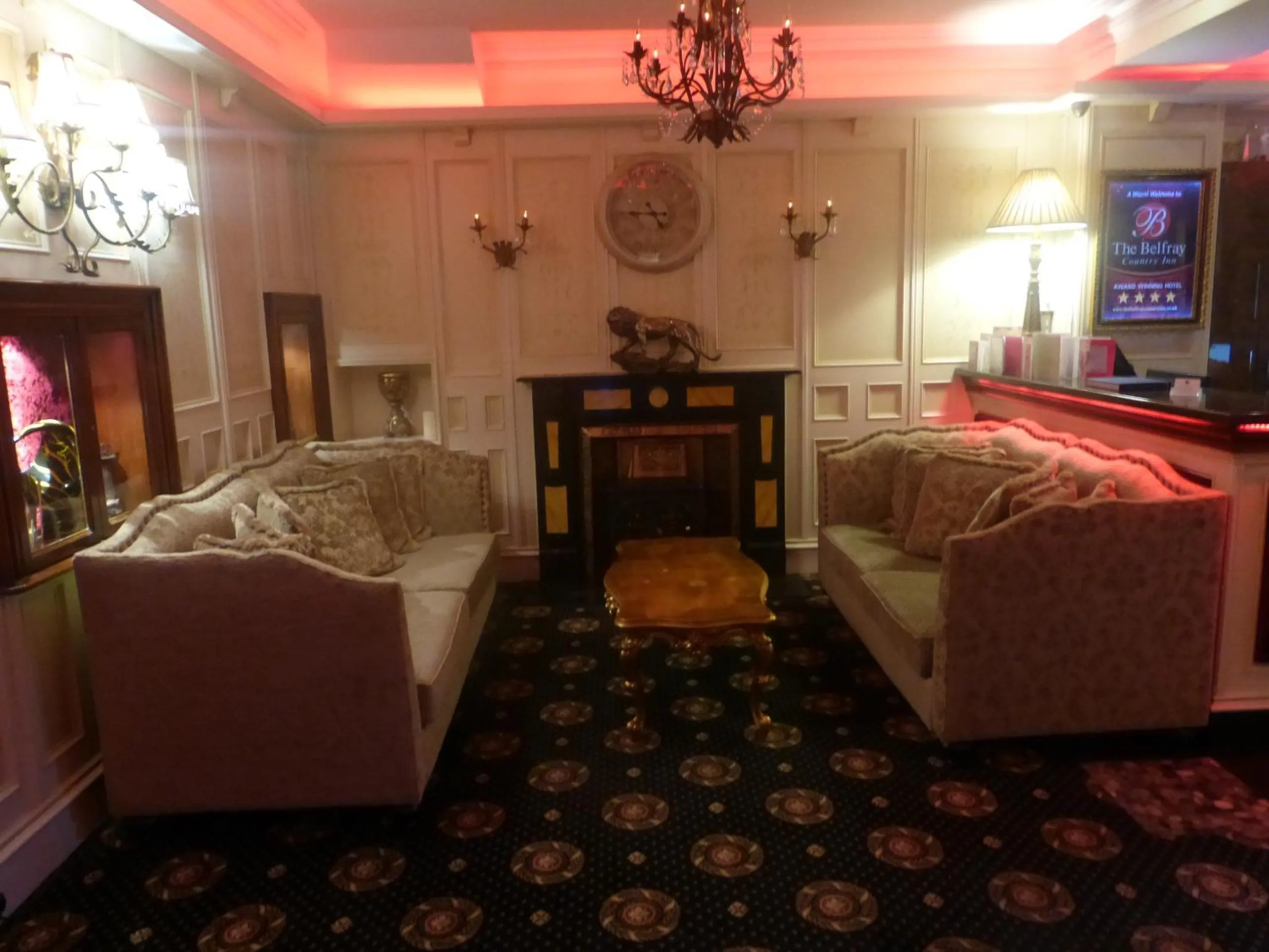 Lobby or reception, Bed in The Belfray Country Inn