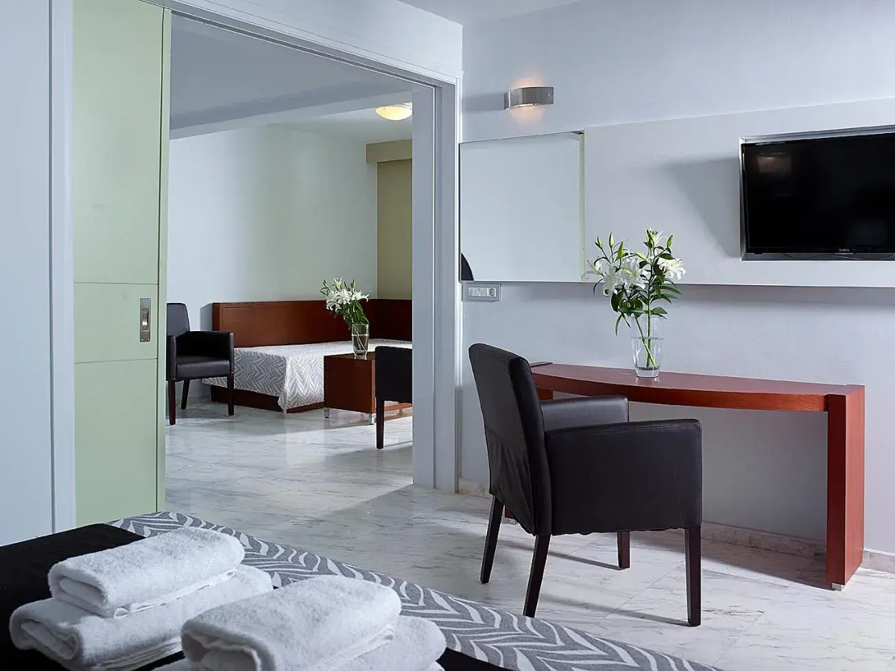 Bedroom, Bed in Eleftheria Hotel Bedroom, Bed in Eleftheria Hotel