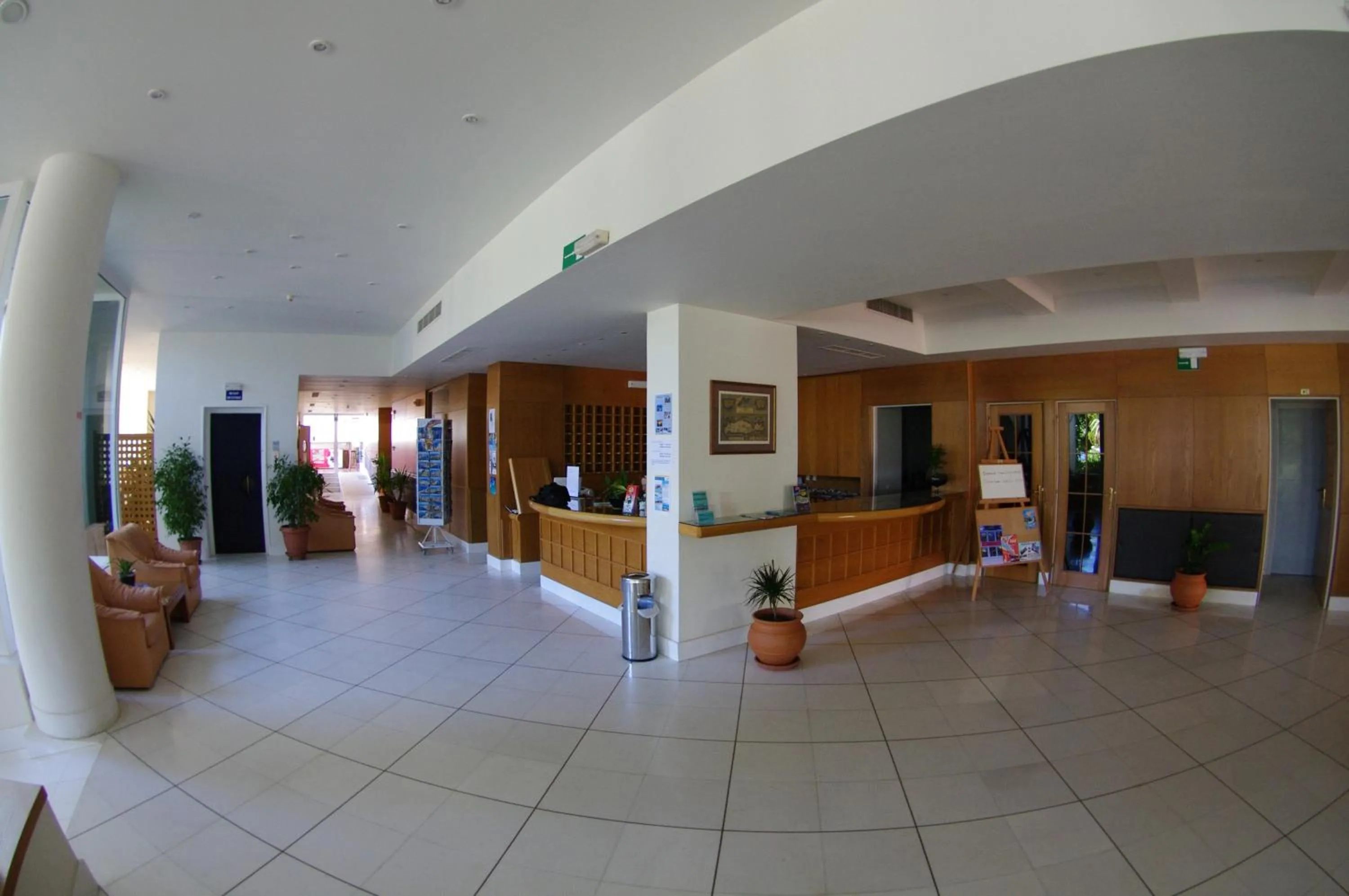 Lobby or reception in Eleftheria Hotel