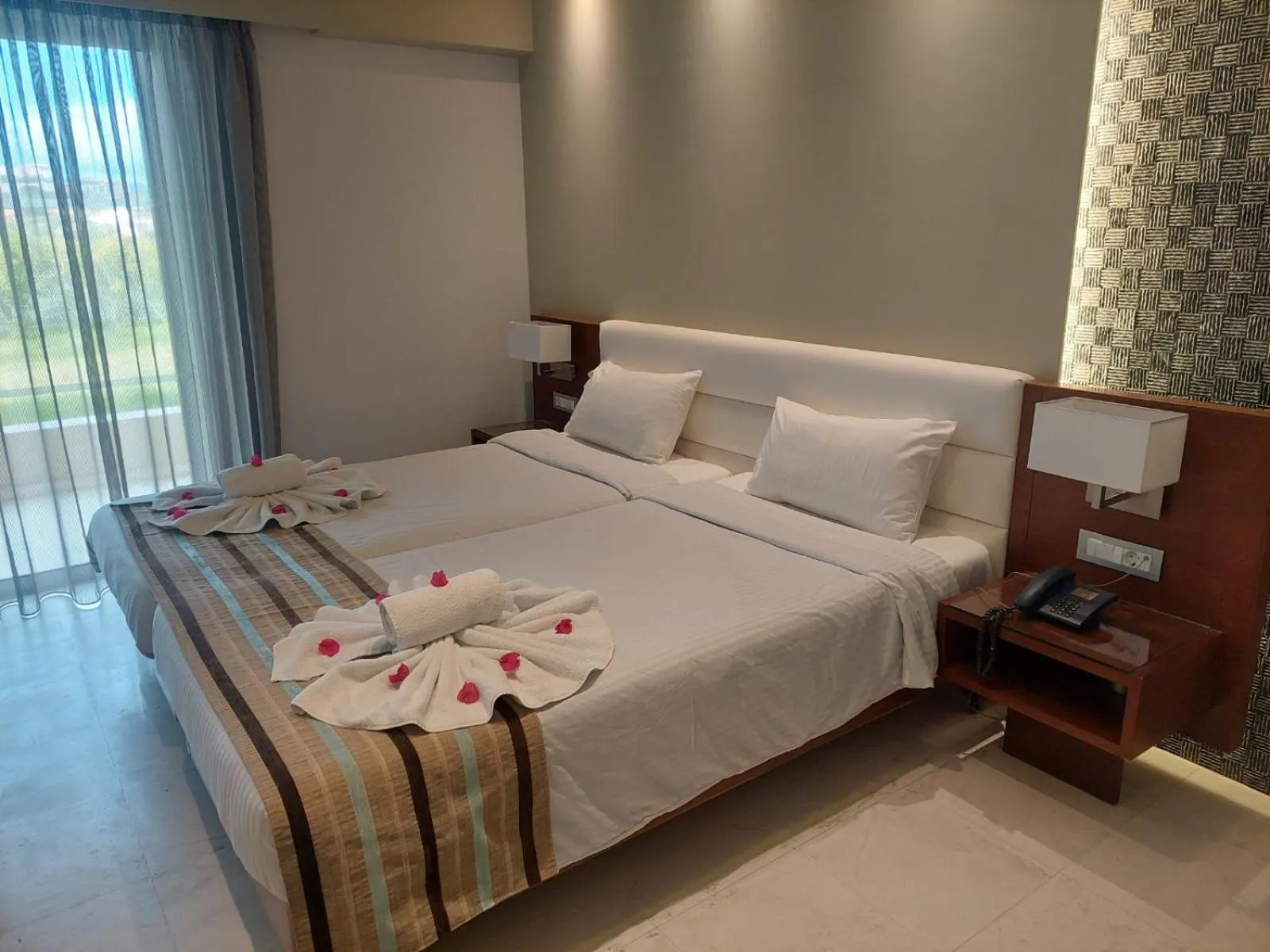 Bedroom, Bed in Eleftheria Hotel