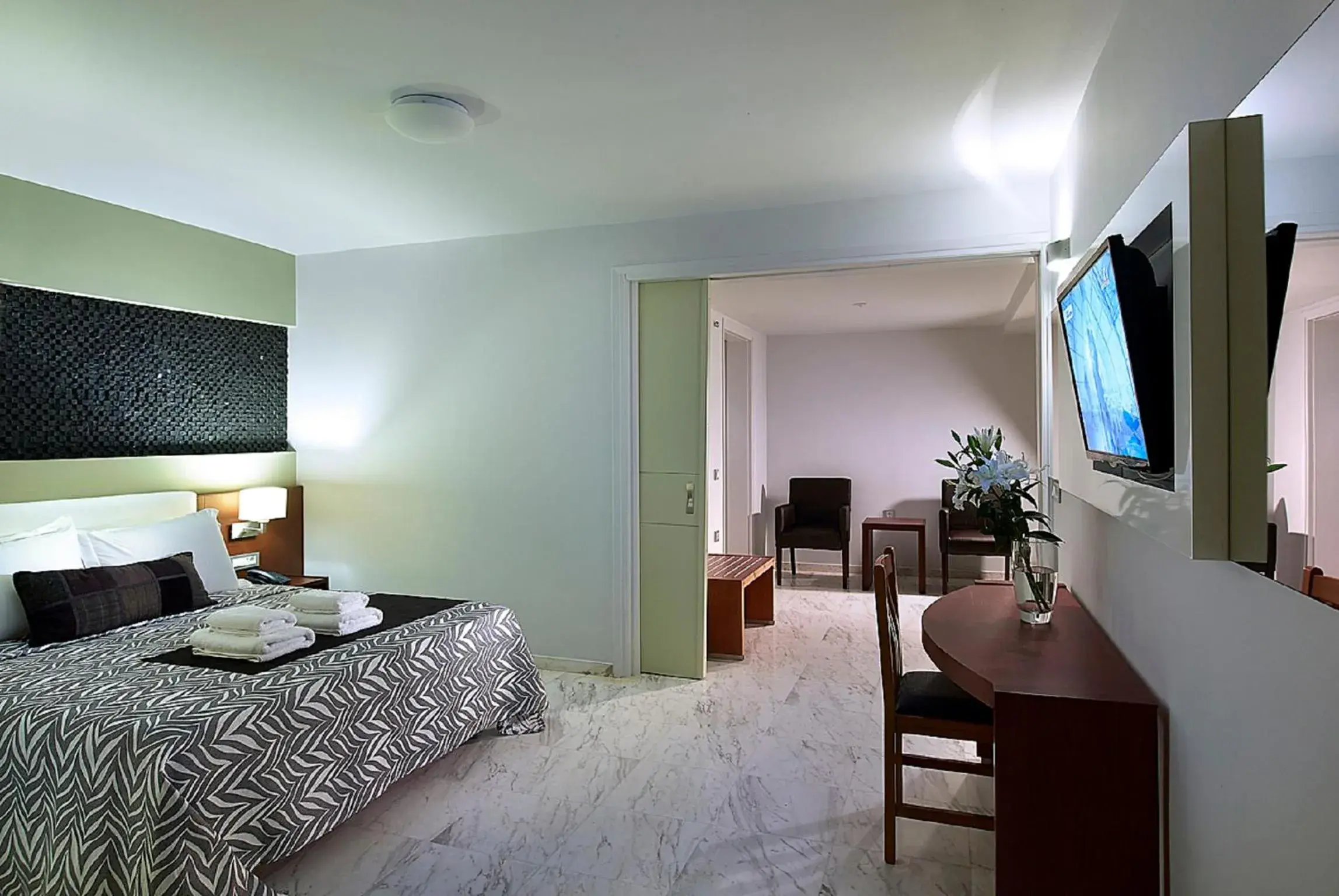 Bedroom, Bed in Eleftheria Hotel Bedroom, Bed in Eleftheria Hotel