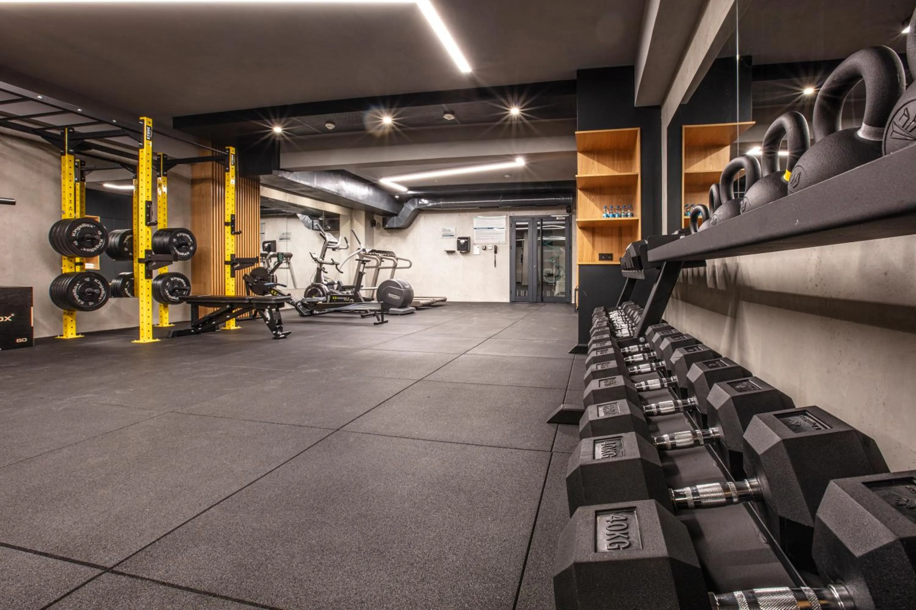 Fitness centre/facilities in Ilayda Avantgarde Hotel