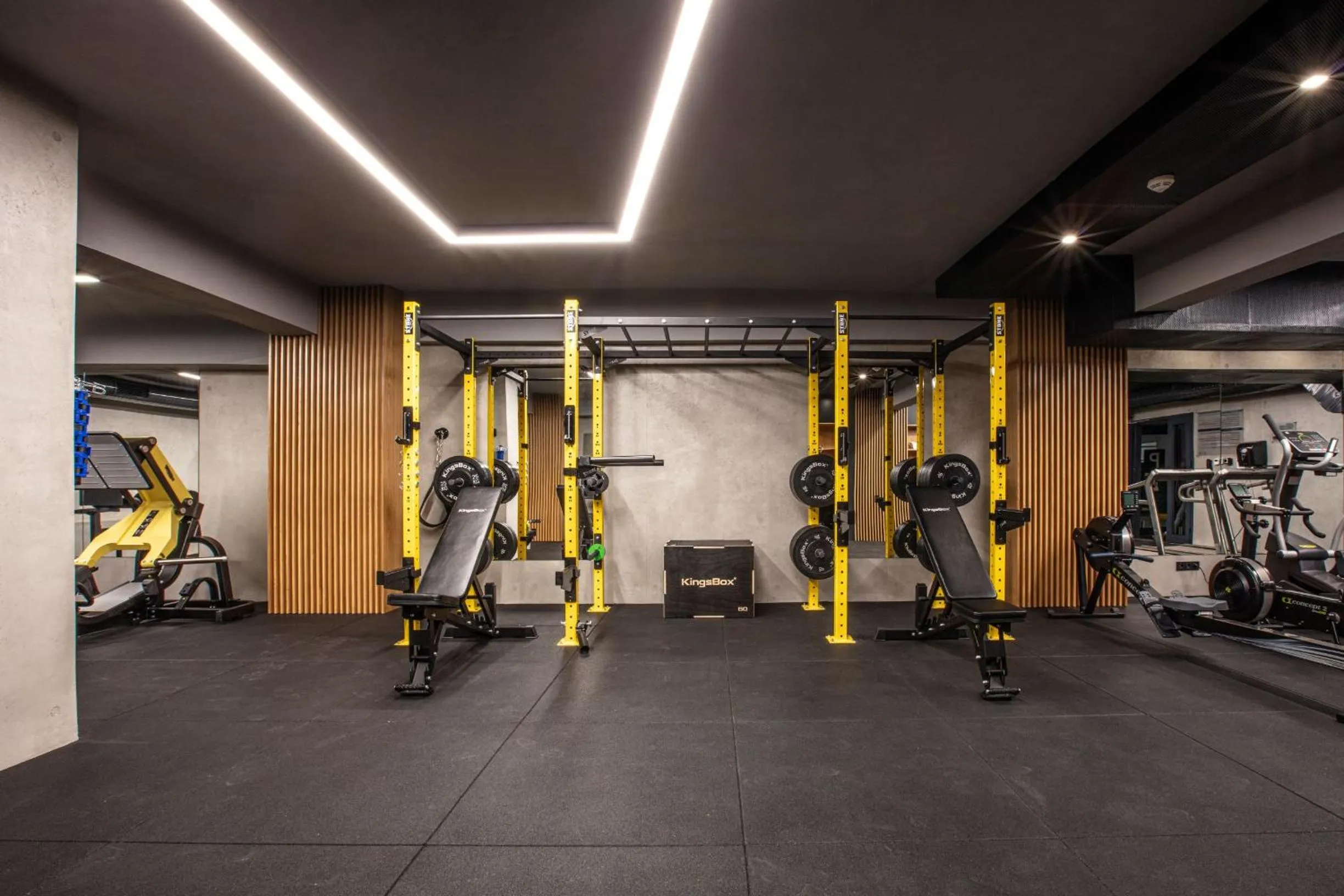 Fitness centre/facilities in Ilayda Avantgarde Hotel