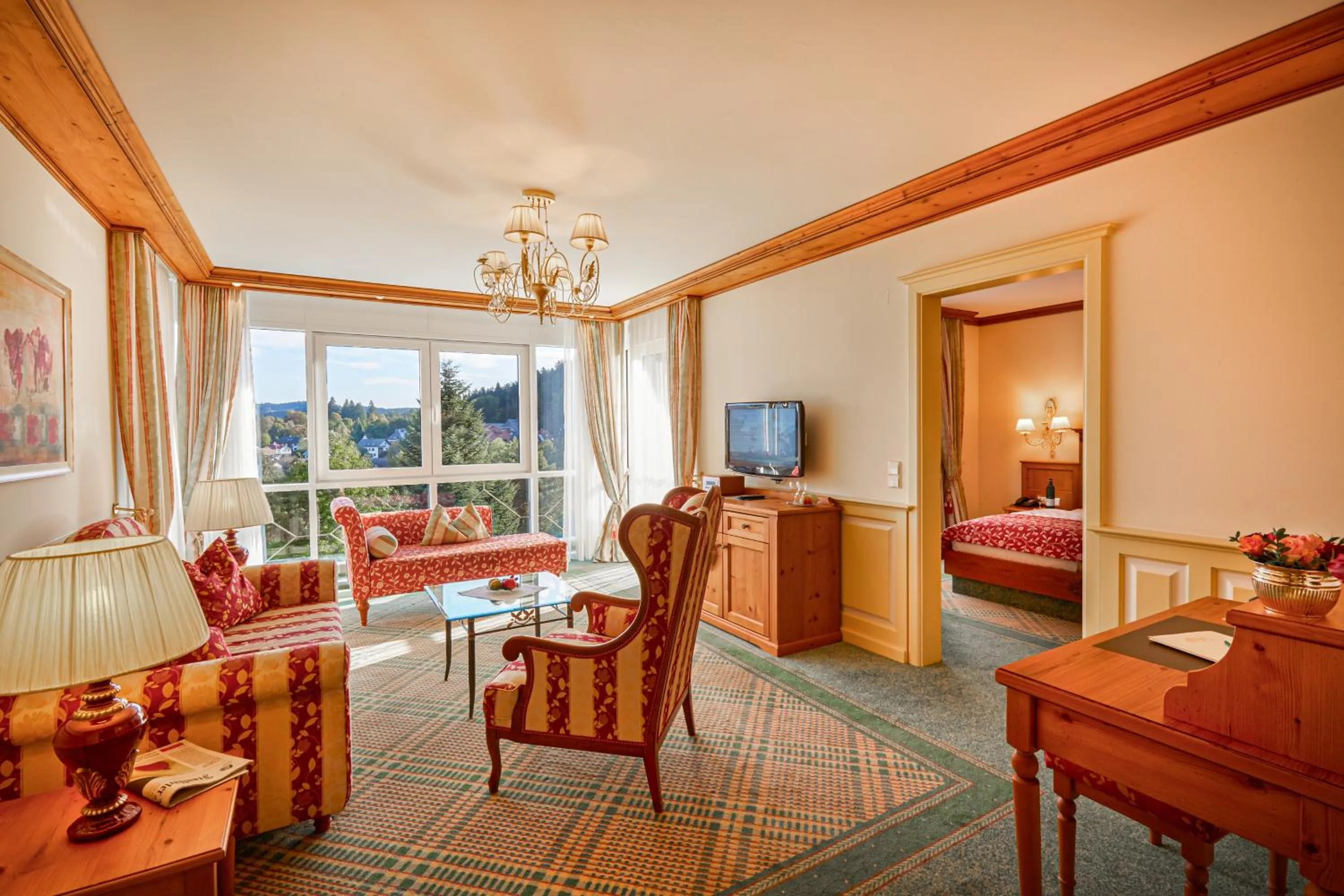 Living room in Hotel Kesslermühle