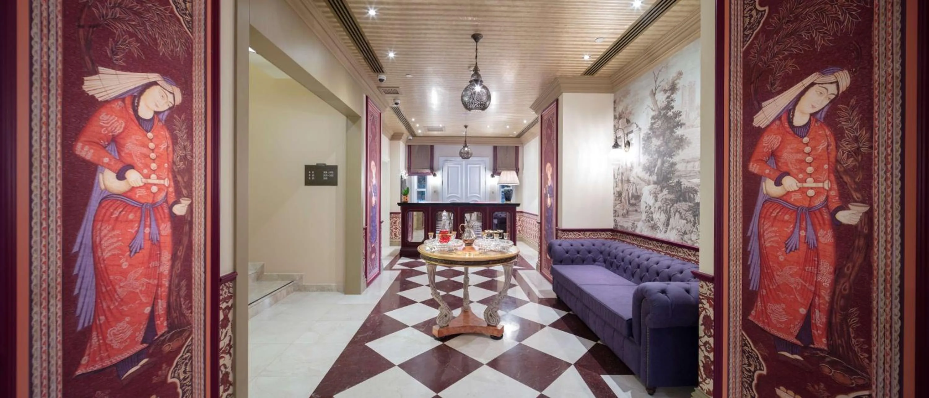 Lobby or reception in Hagia Sofia Mansions Istanbul, Curio Collection by Hilton