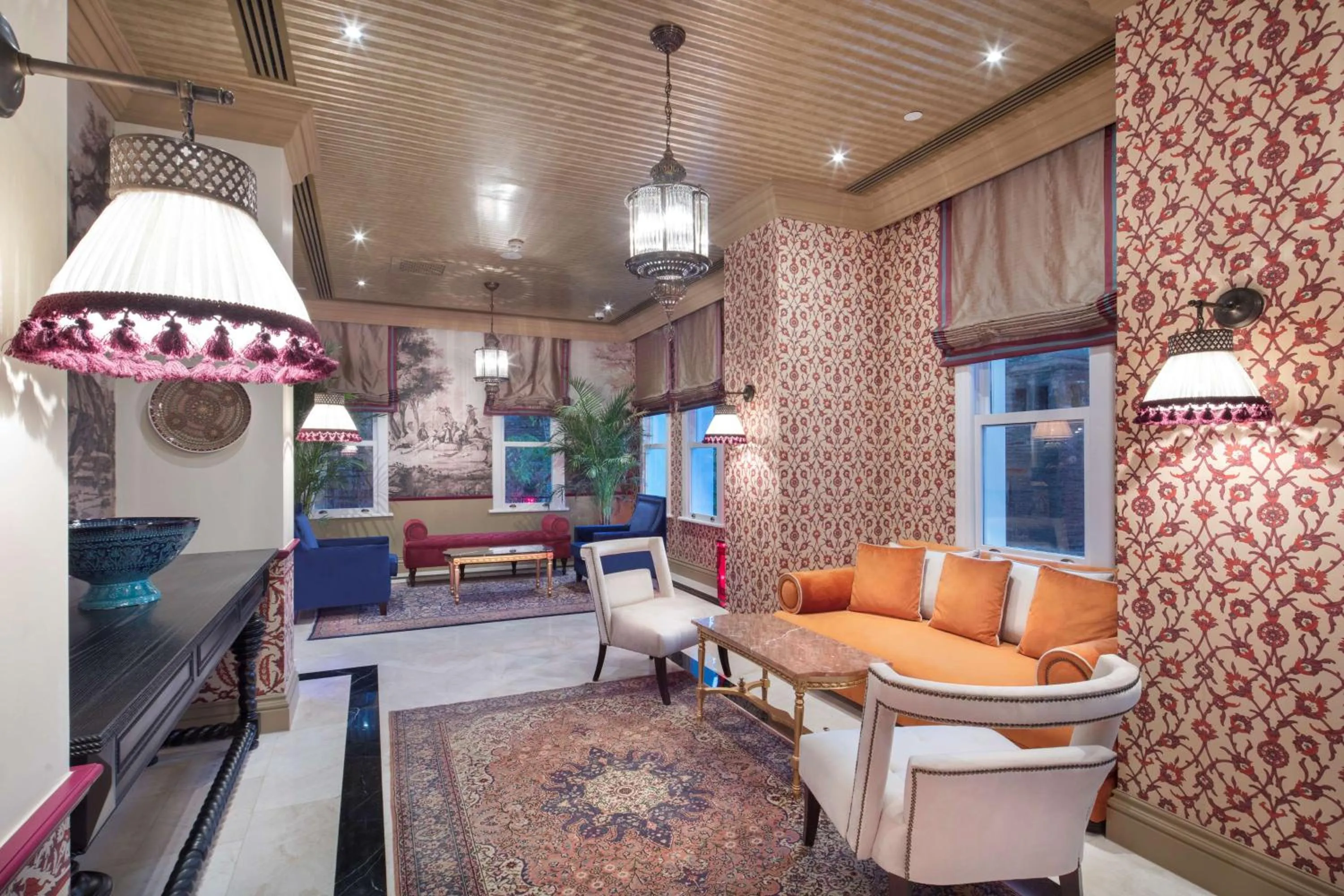 Lobby or reception in Hagia Sofia Mansions Istanbul, Curio Collection by Hilton