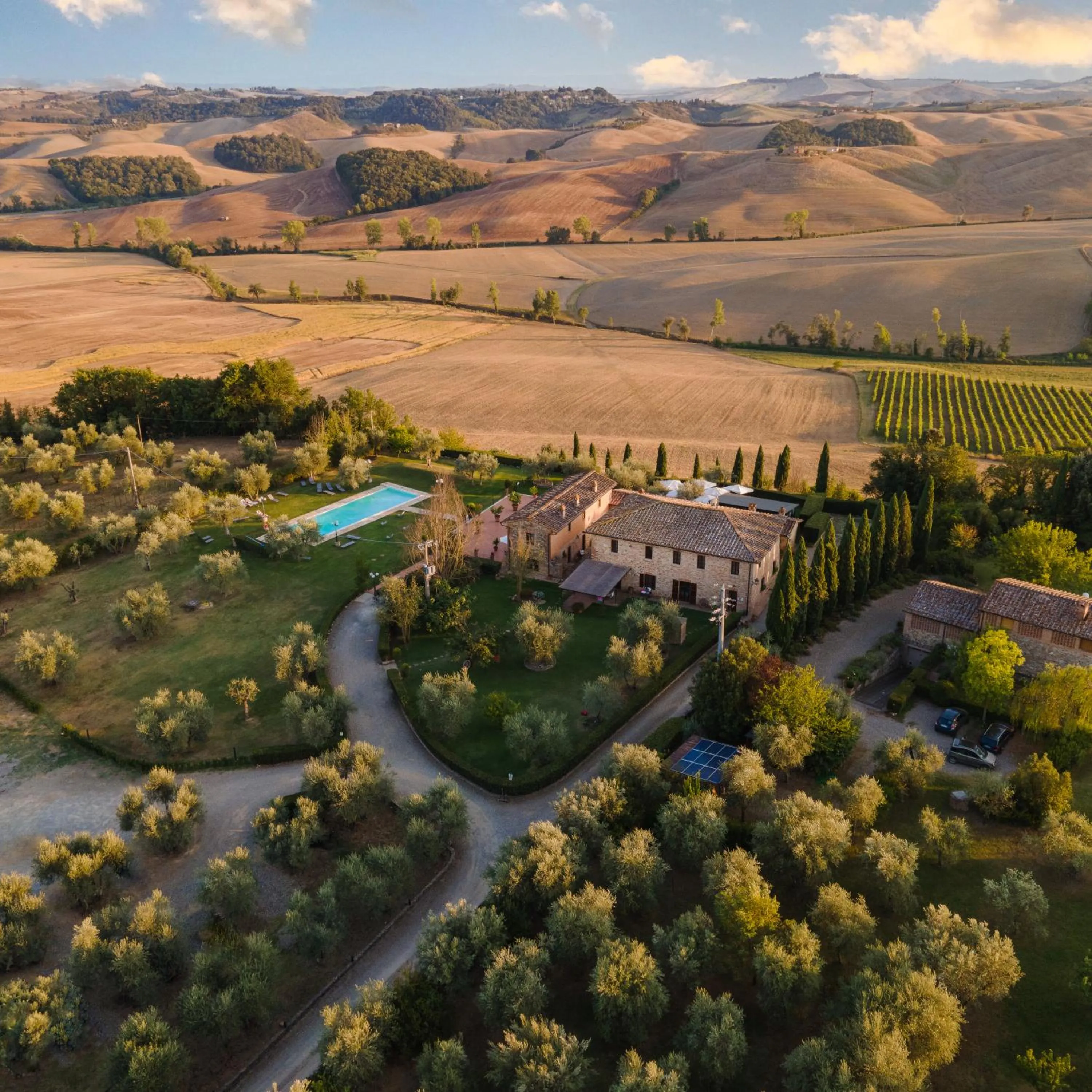 Property building in Agriturismo Podere Casato