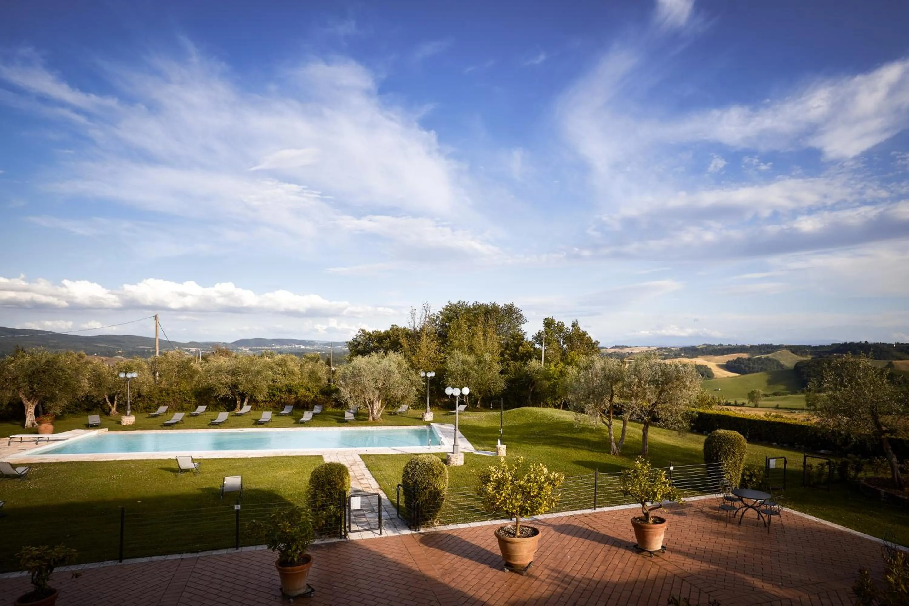 Solarium in Agriturismo Podere Casato