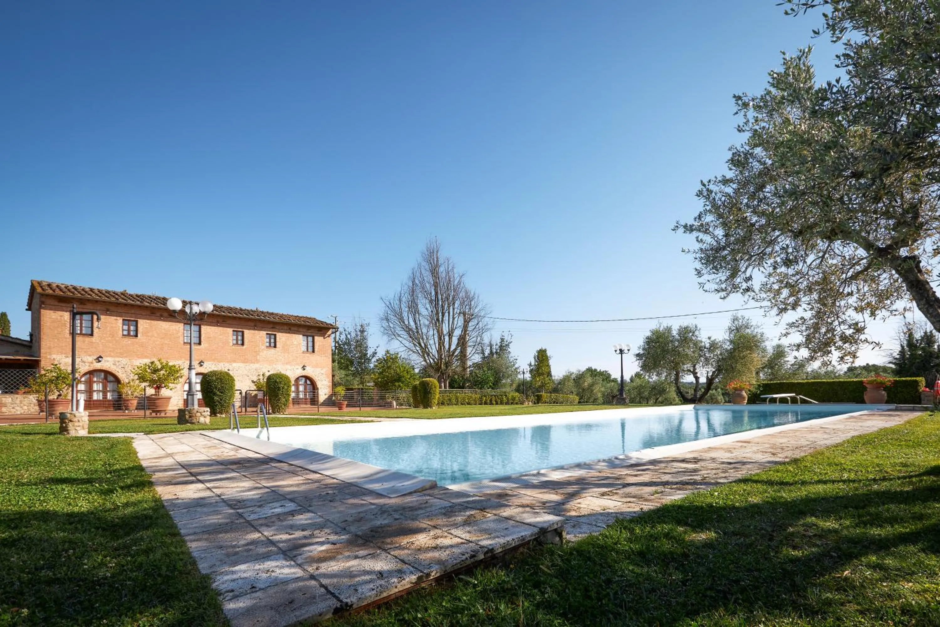 Swimming pool in Agriturismo Podere Casato
