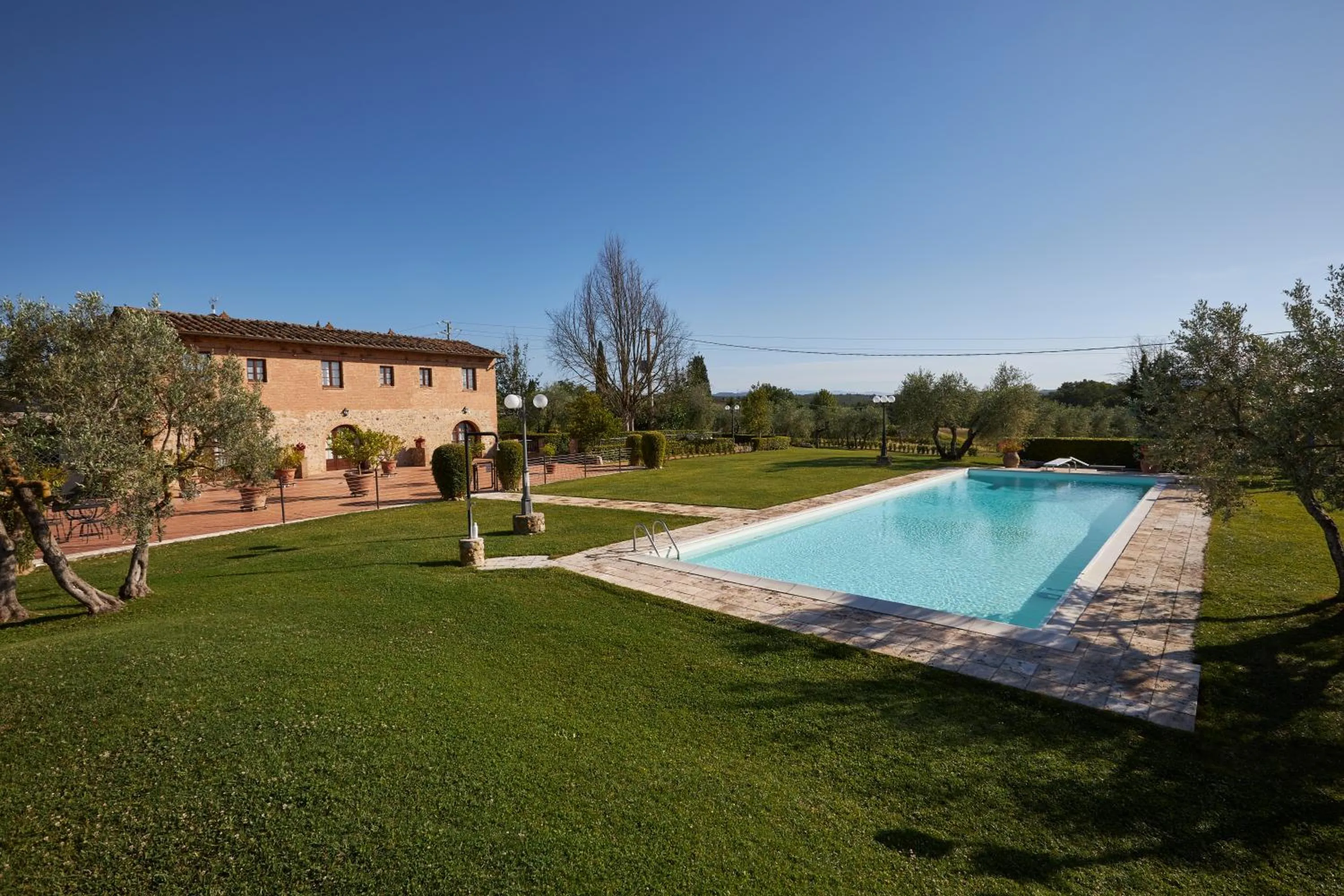 Swimming pool in Agriturismo Podere Casato