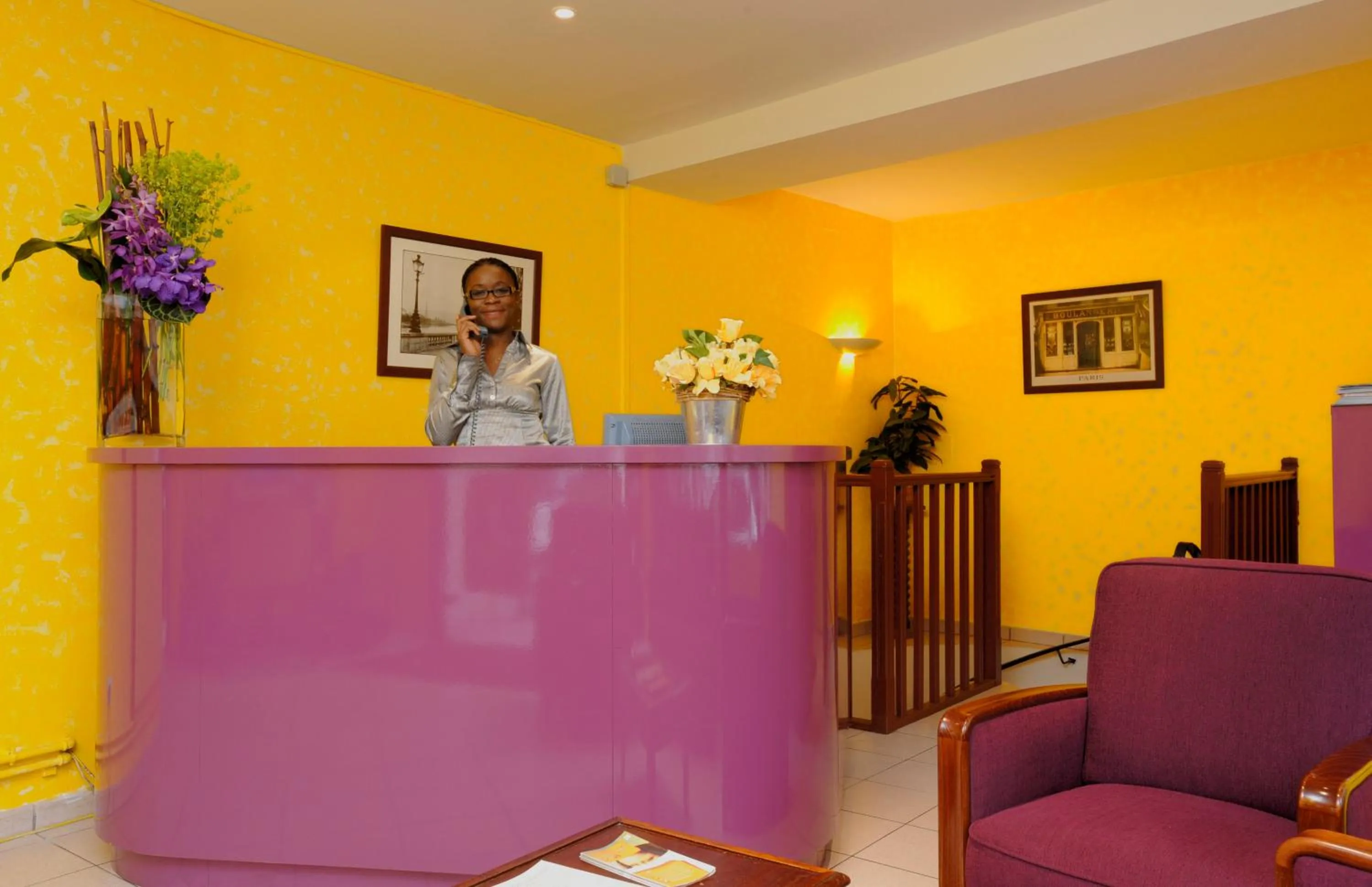 Lobby or reception in Auriane Porte De Versailles