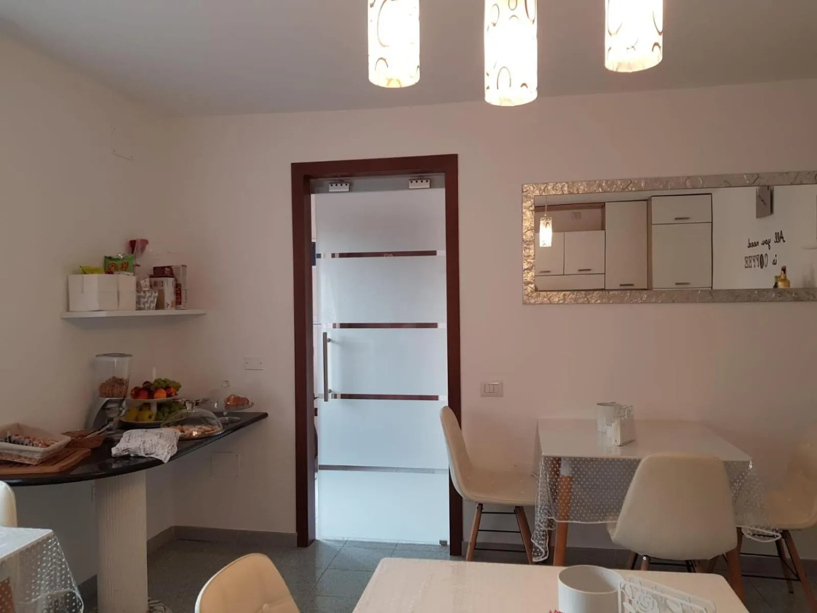 Kitchen or kitchenette in B&B da Mary