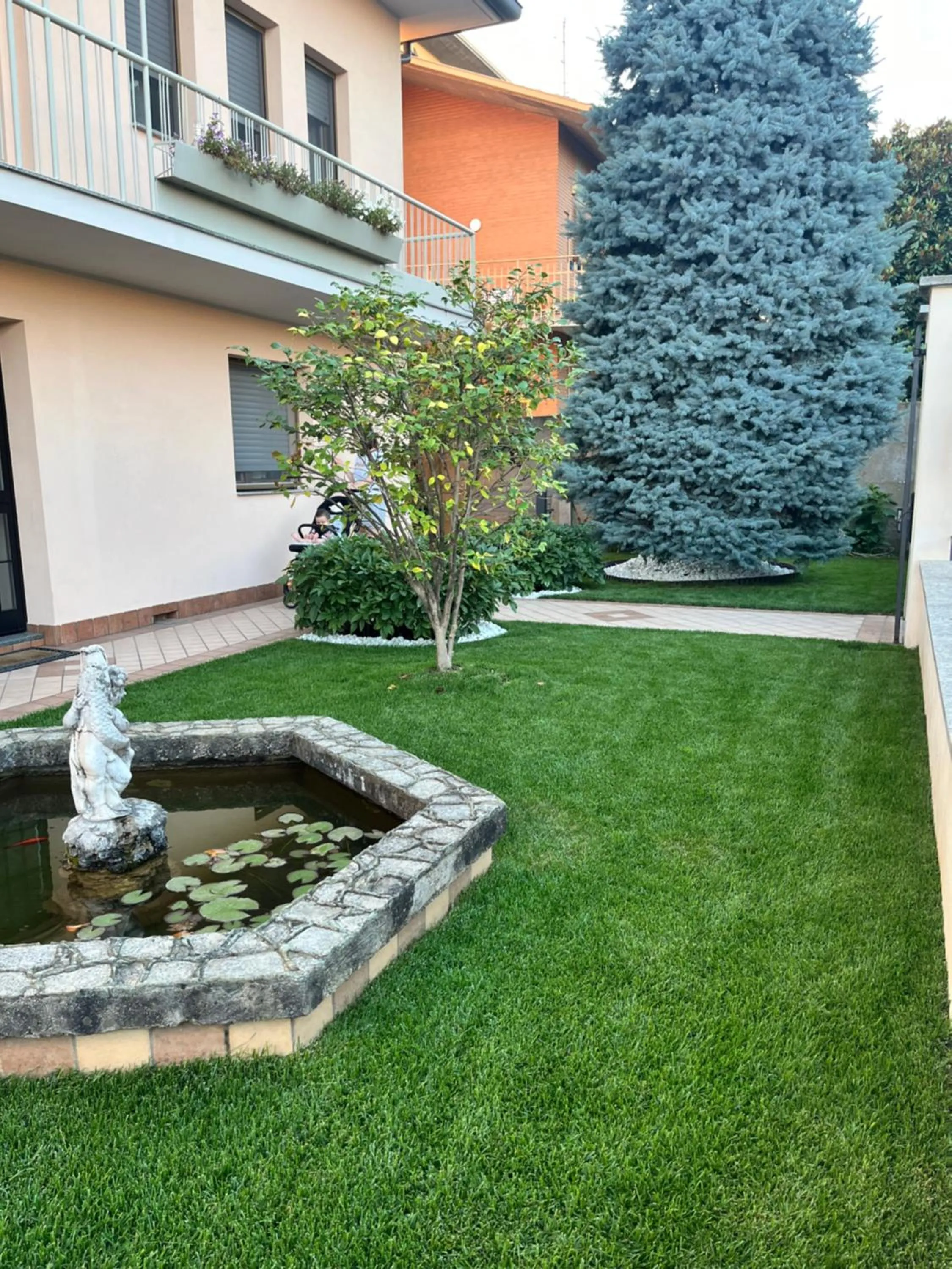 Garden view in B&B da Mary