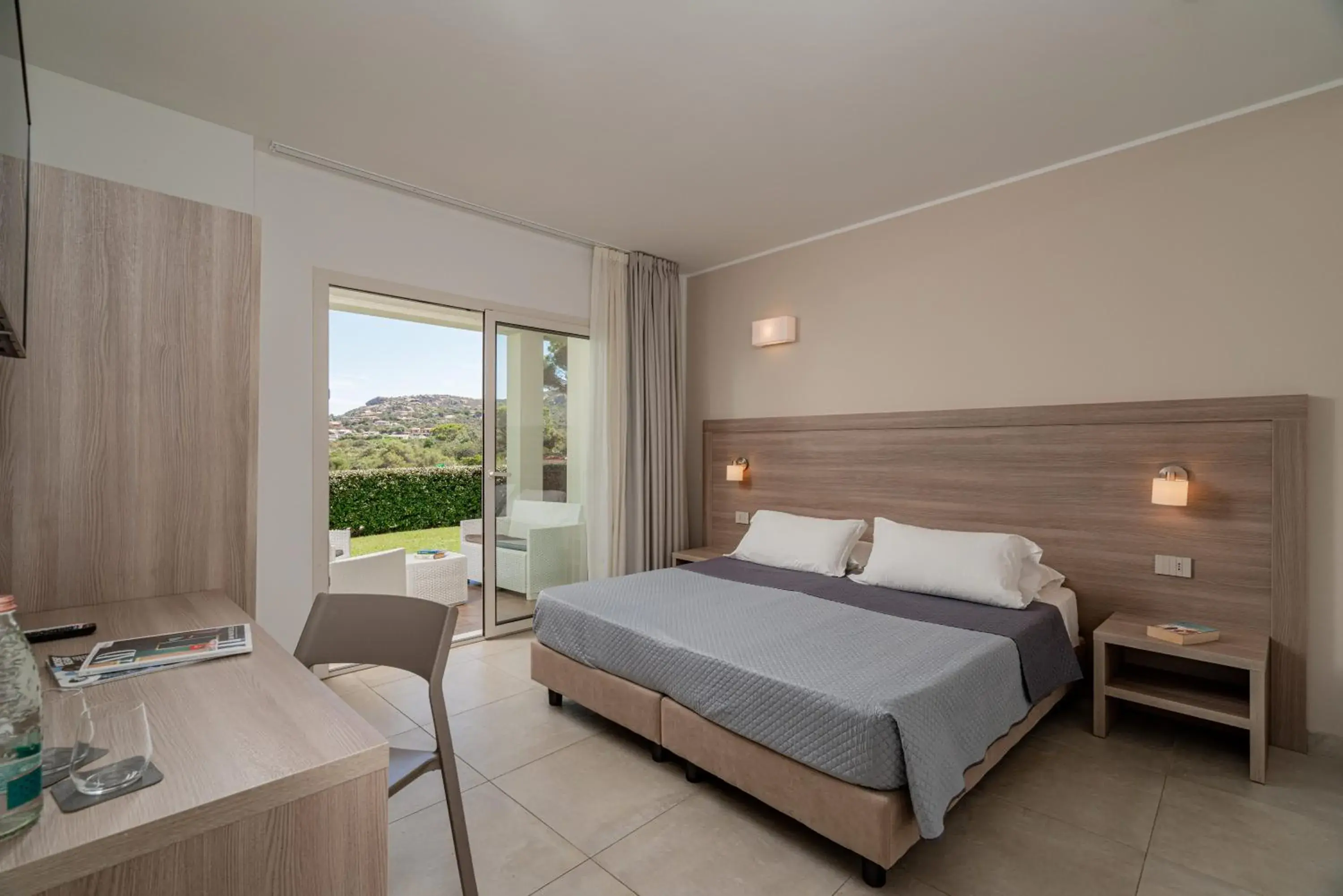 Bedroom, Bed in Club Esse Cala Bitta Bedroom, Bed in Club Esse Cala Bitta