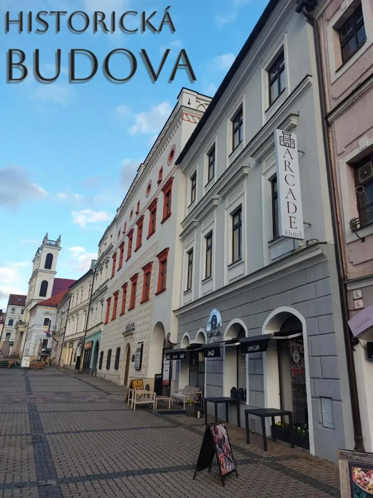 Property building in Hotel Arcade Property building in Hotel Arcade