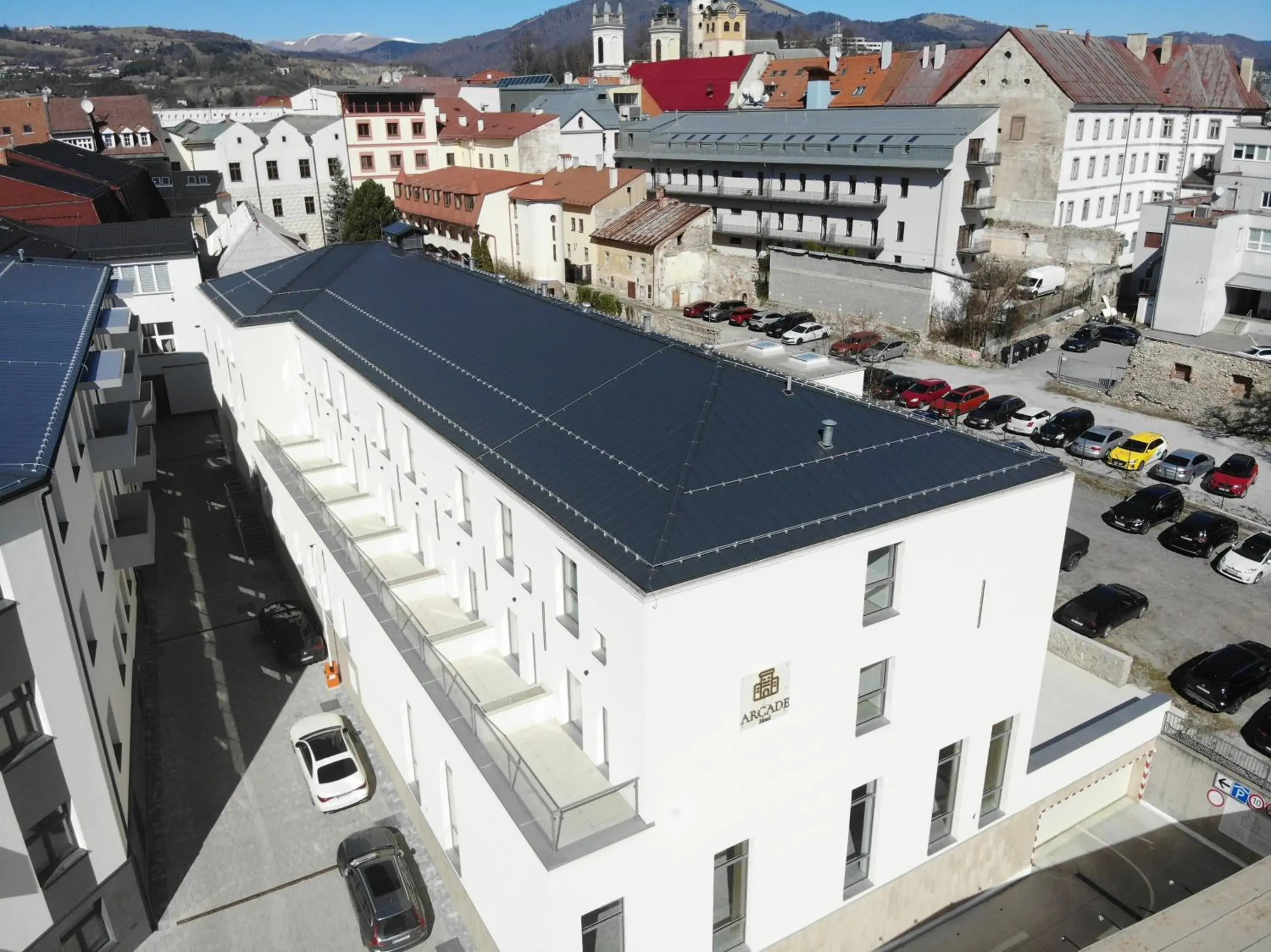 Property building in Hotel Arcade Property building in Hotel Arcade
