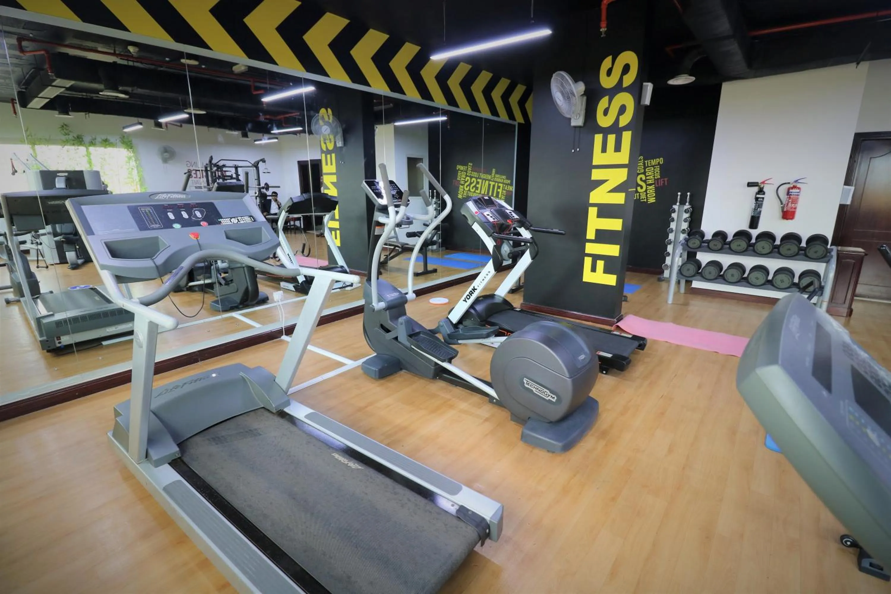 Fitness centre/facilities in Baity Hotel Apartments