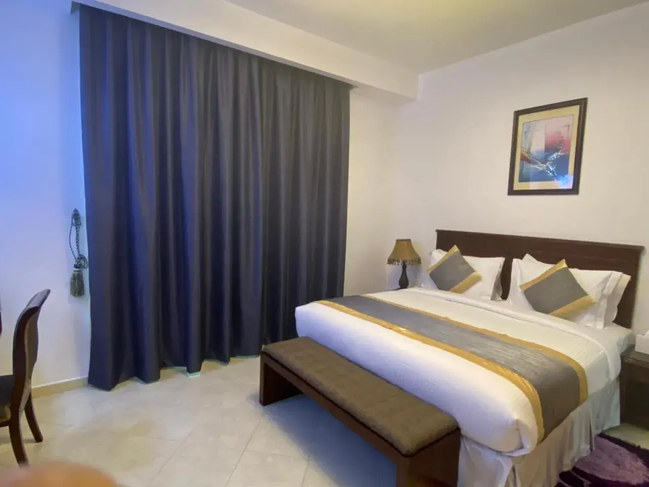 Bed in Baity Hotel Apartments Bed in Baity Hotel Apartments