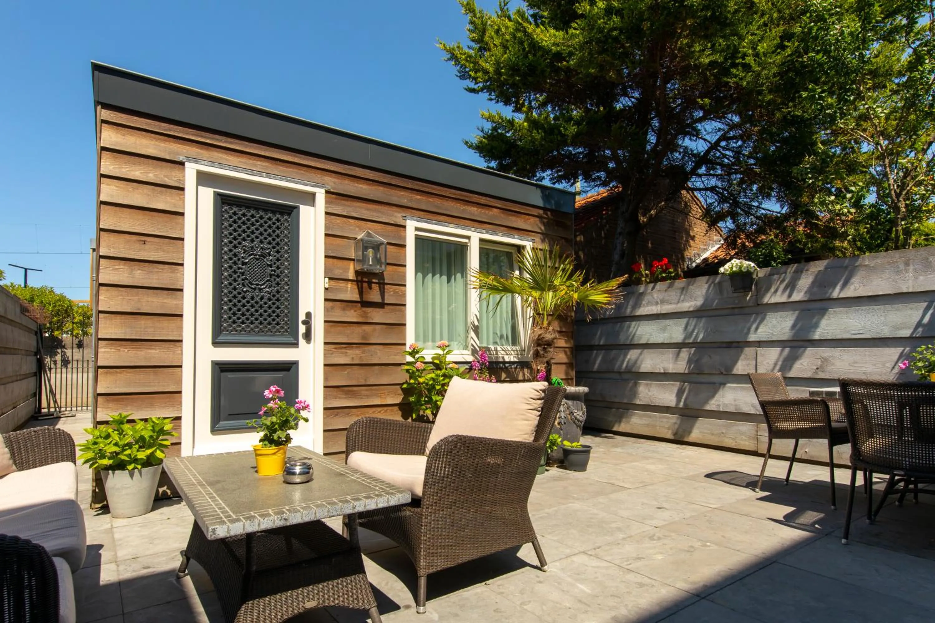 Inner courtyard view in Hotel La Rosa Amsterdam Beach