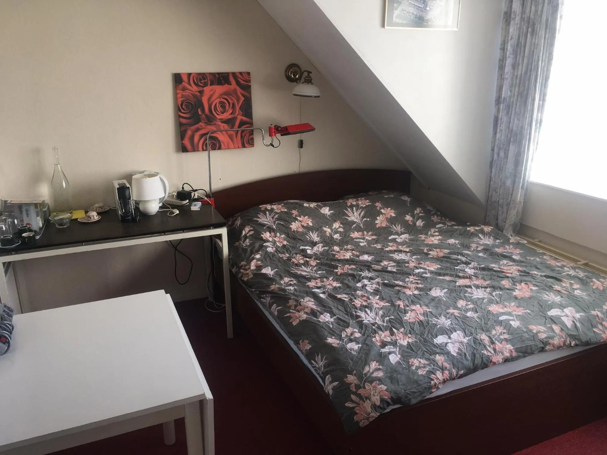 Bed in Wim's Place Schiphol Amsterdam Airport