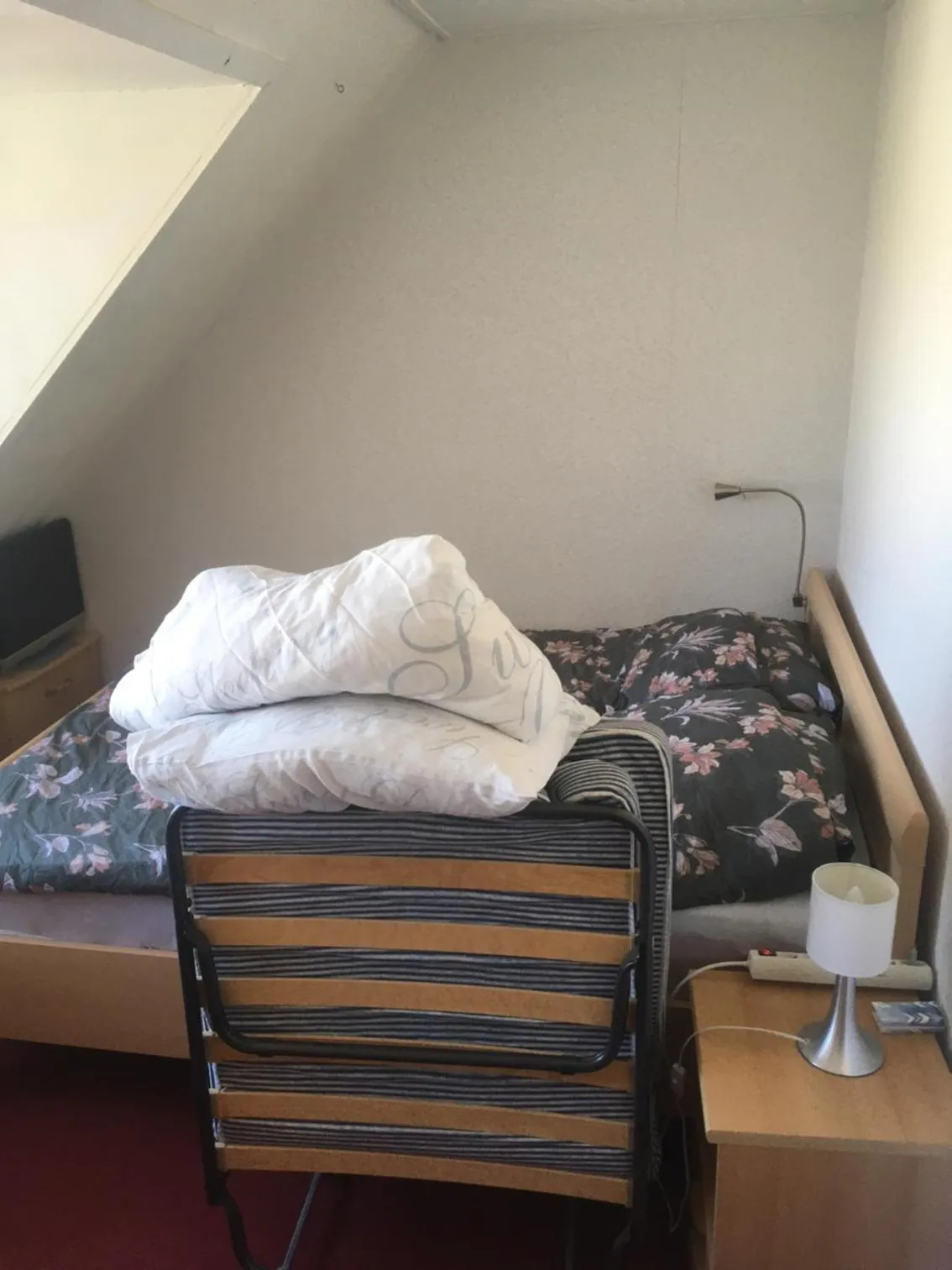 Bed in Wim's Place Schiphol Amsterdam Airport