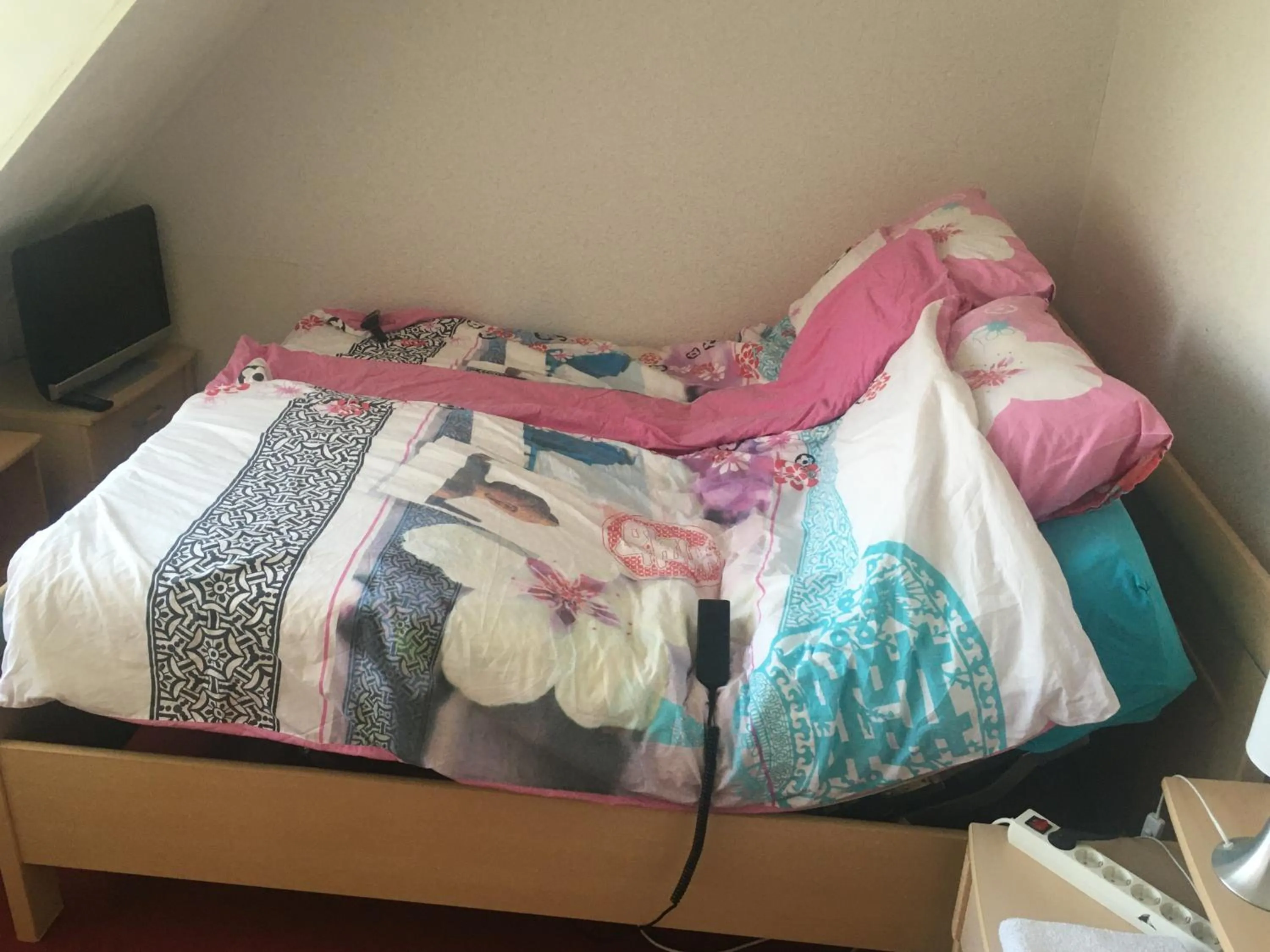 Bed in Wim's Place Schiphol Amsterdam Airport