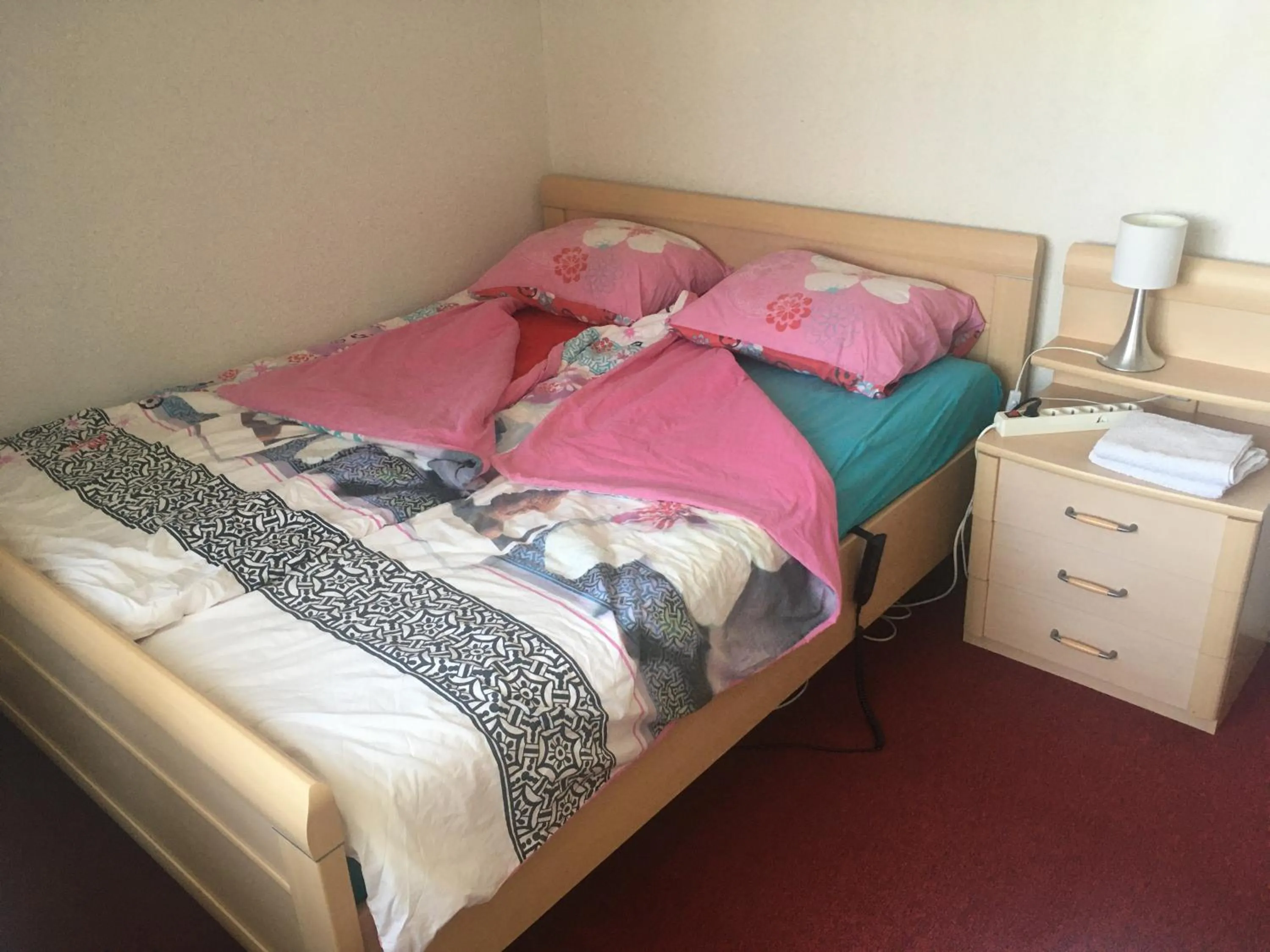 Bed in Wim's Place Schiphol Amsterdam Airport