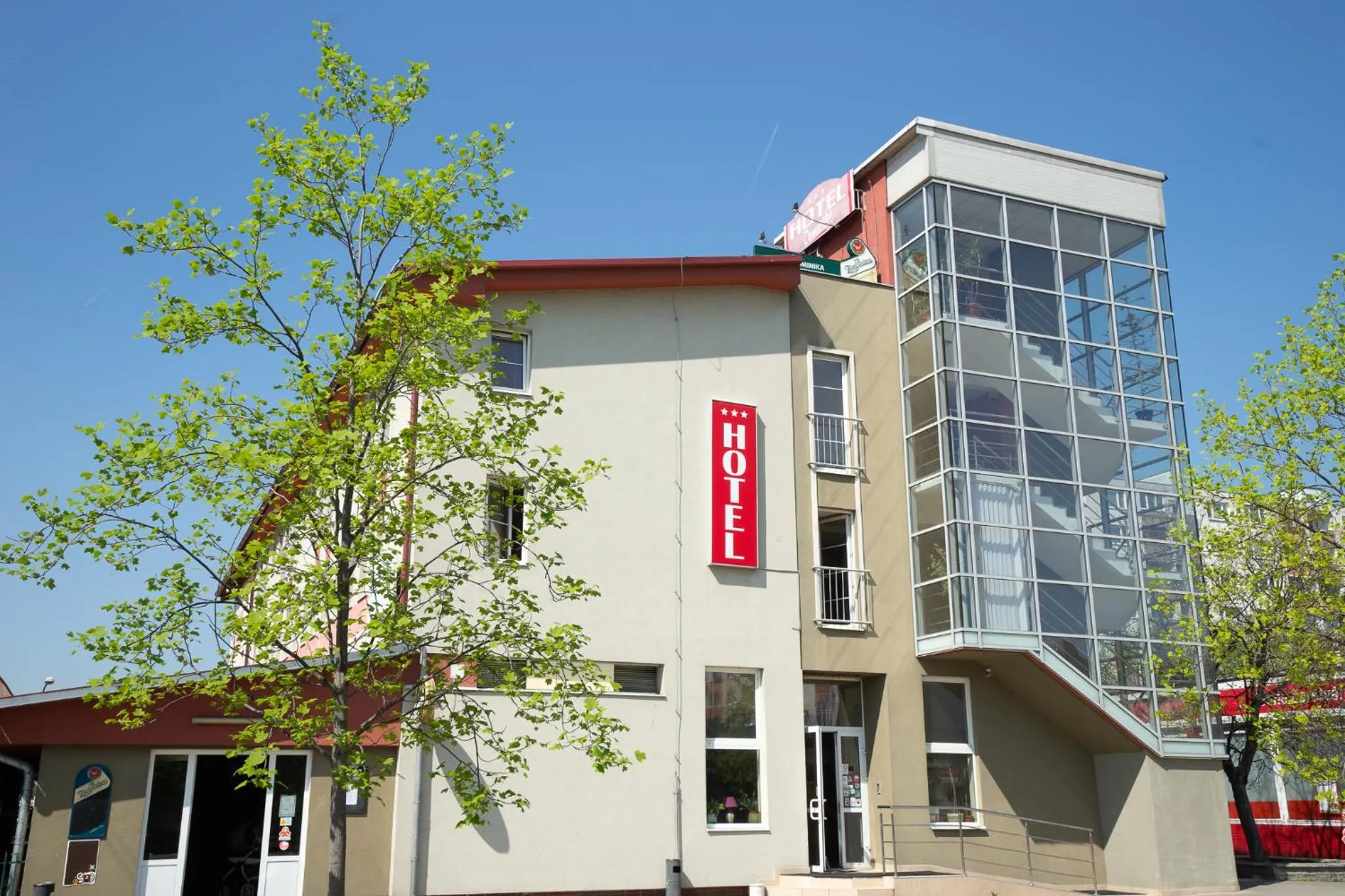 Property building in Hotel Dominika