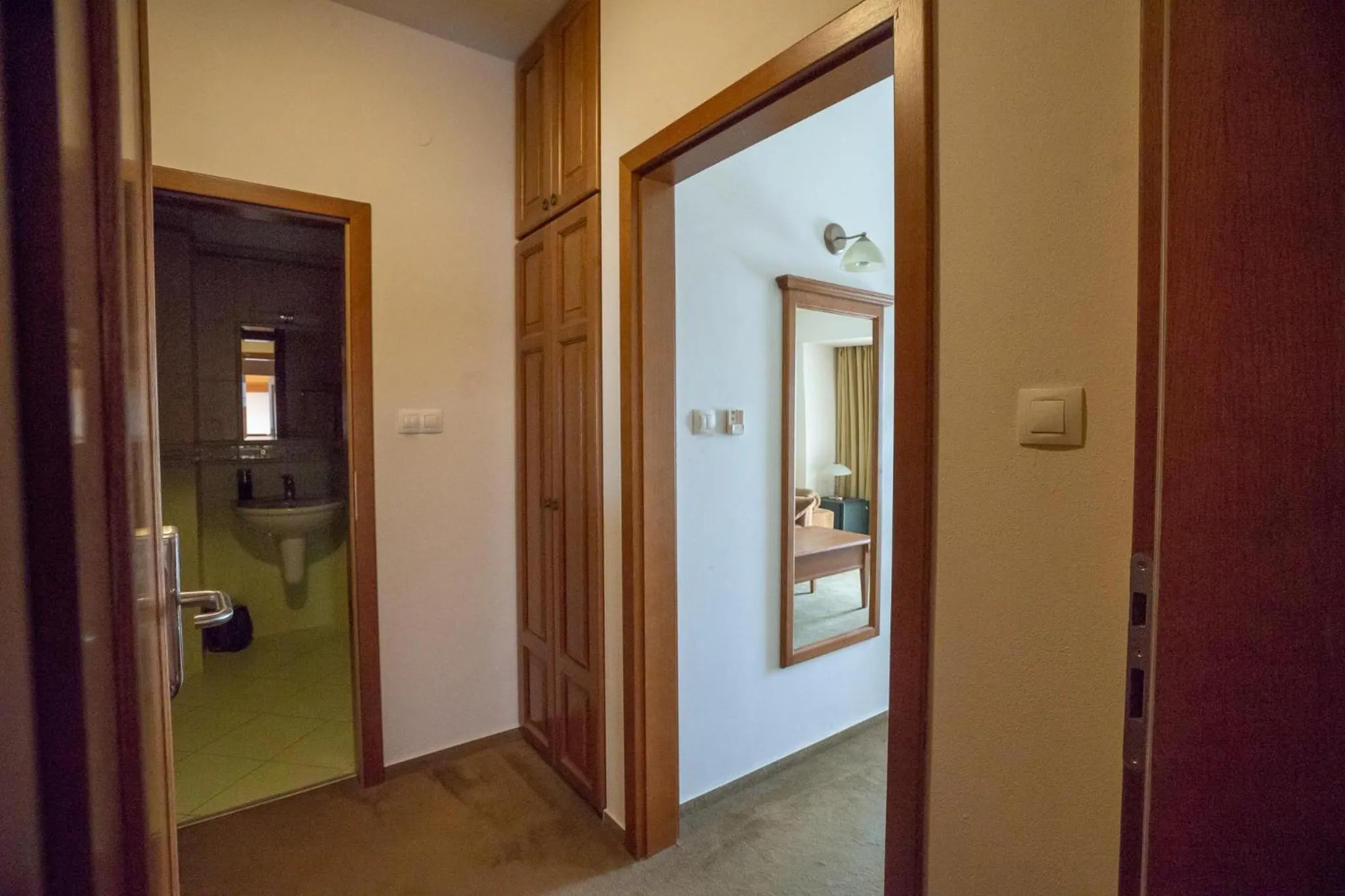 wardrobe in Hotel Dominika