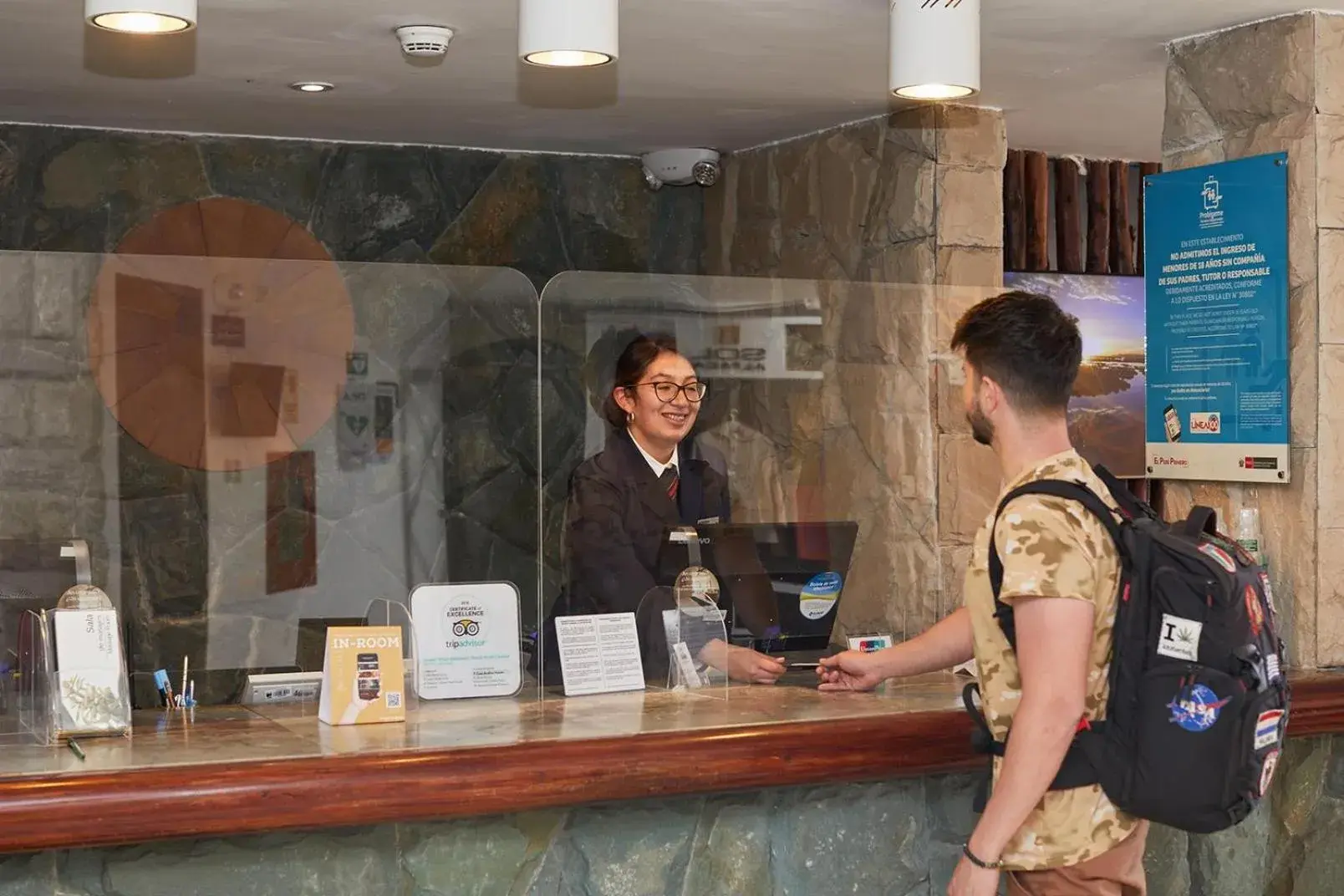 Lobby or reception in Casa Andina Premium Puno Lobby or reception in Casa Andina Premium Puno