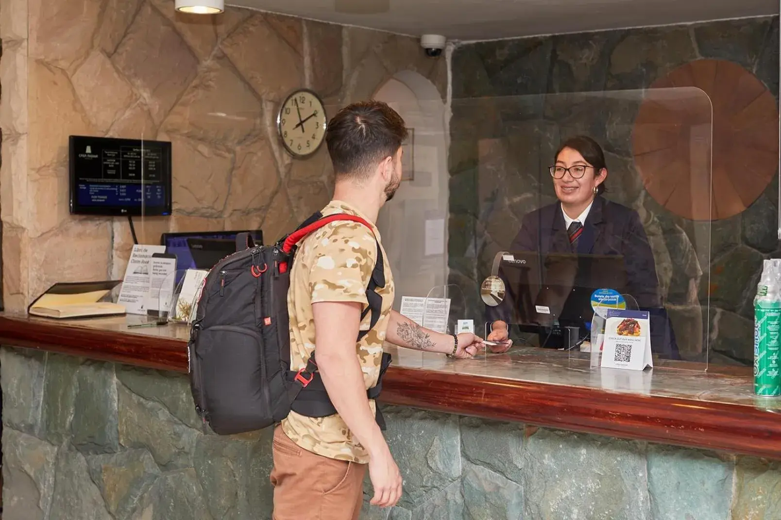 Lobby or reception in Casa Andina Premium Puno Lobby or reception in Casa Andina Premium Puno