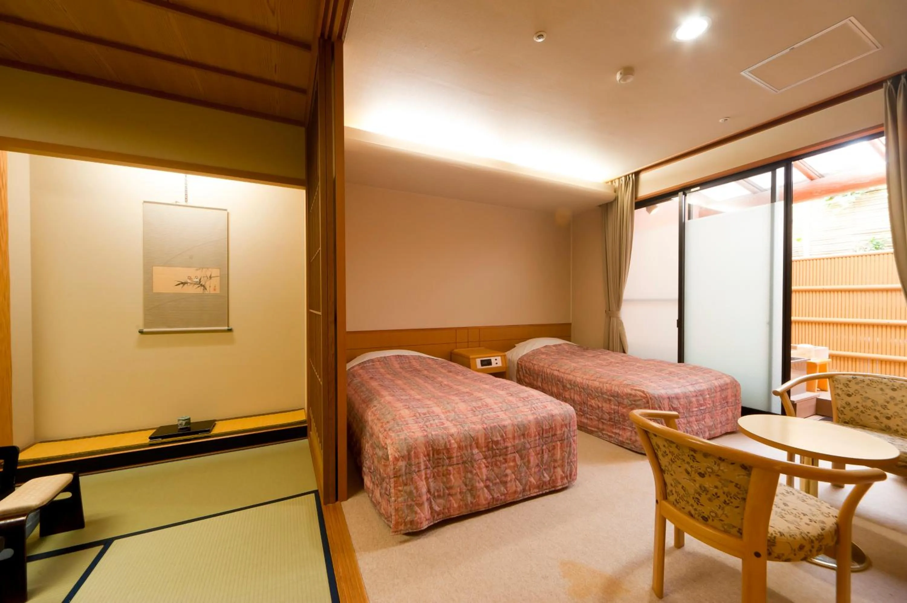 Bed in Tagawa Ryusenkaku