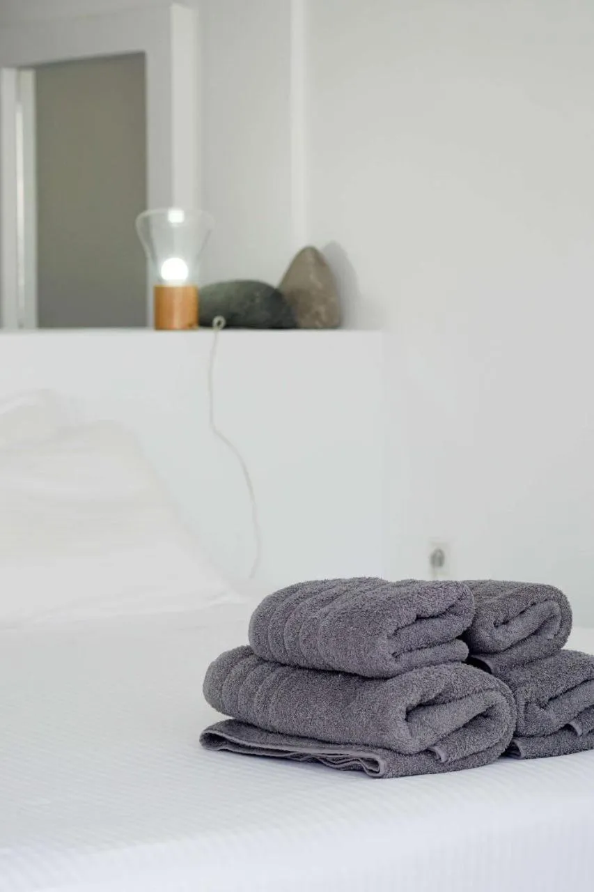 Bed in Lagada Beach Hotel