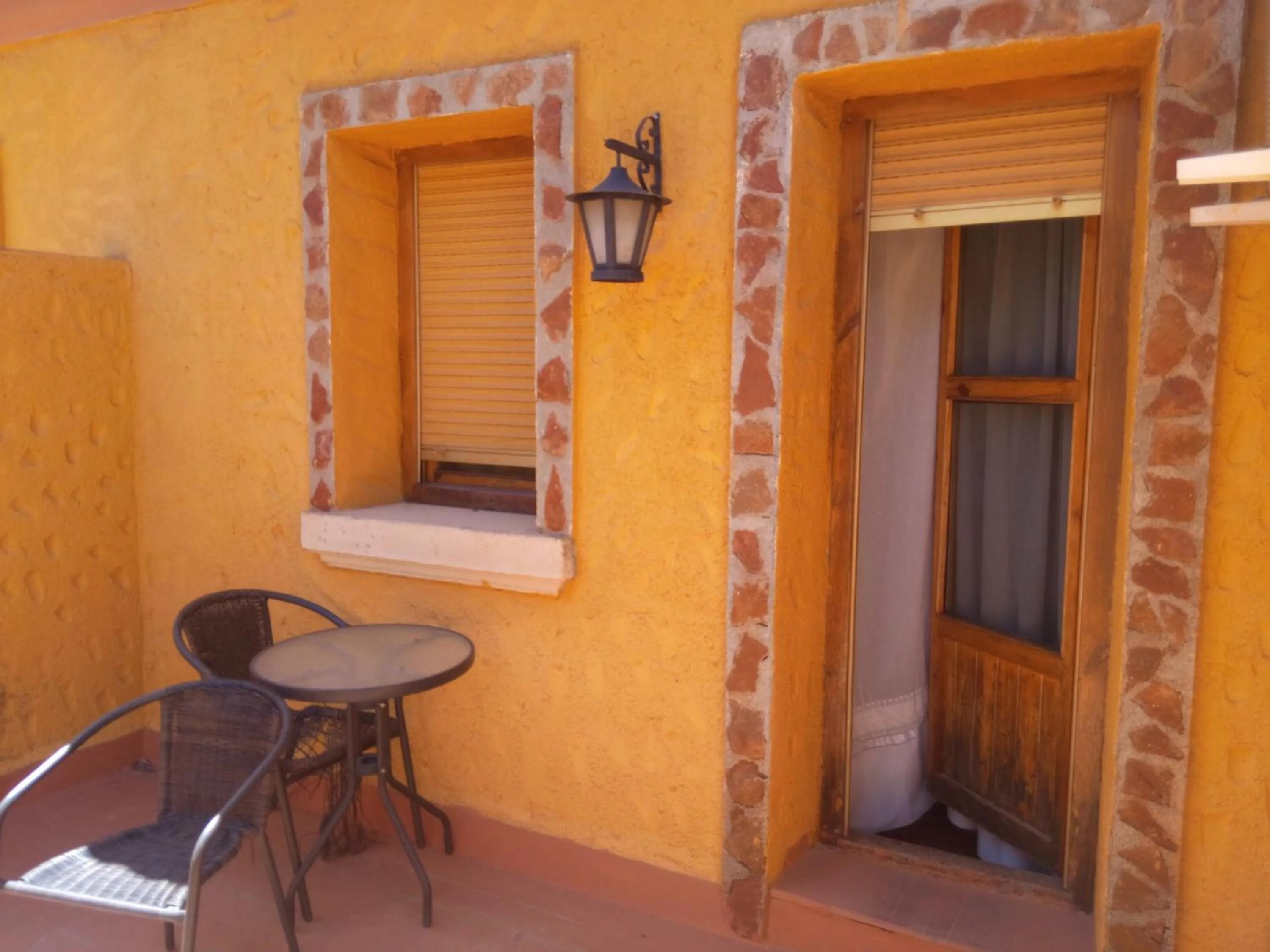 Patio in Hostal Sierra De Baza