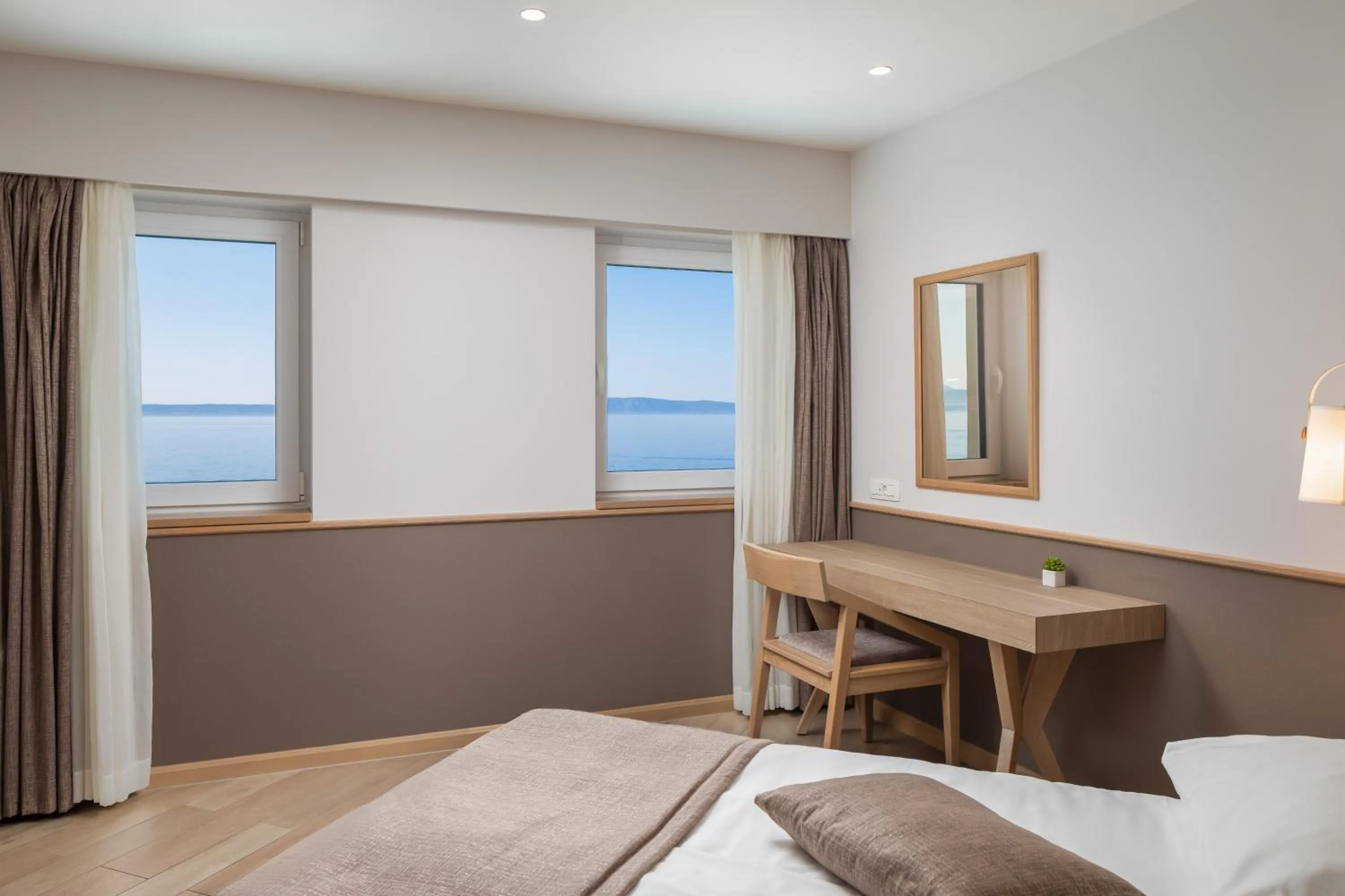 Bed in Hotel Tamaris