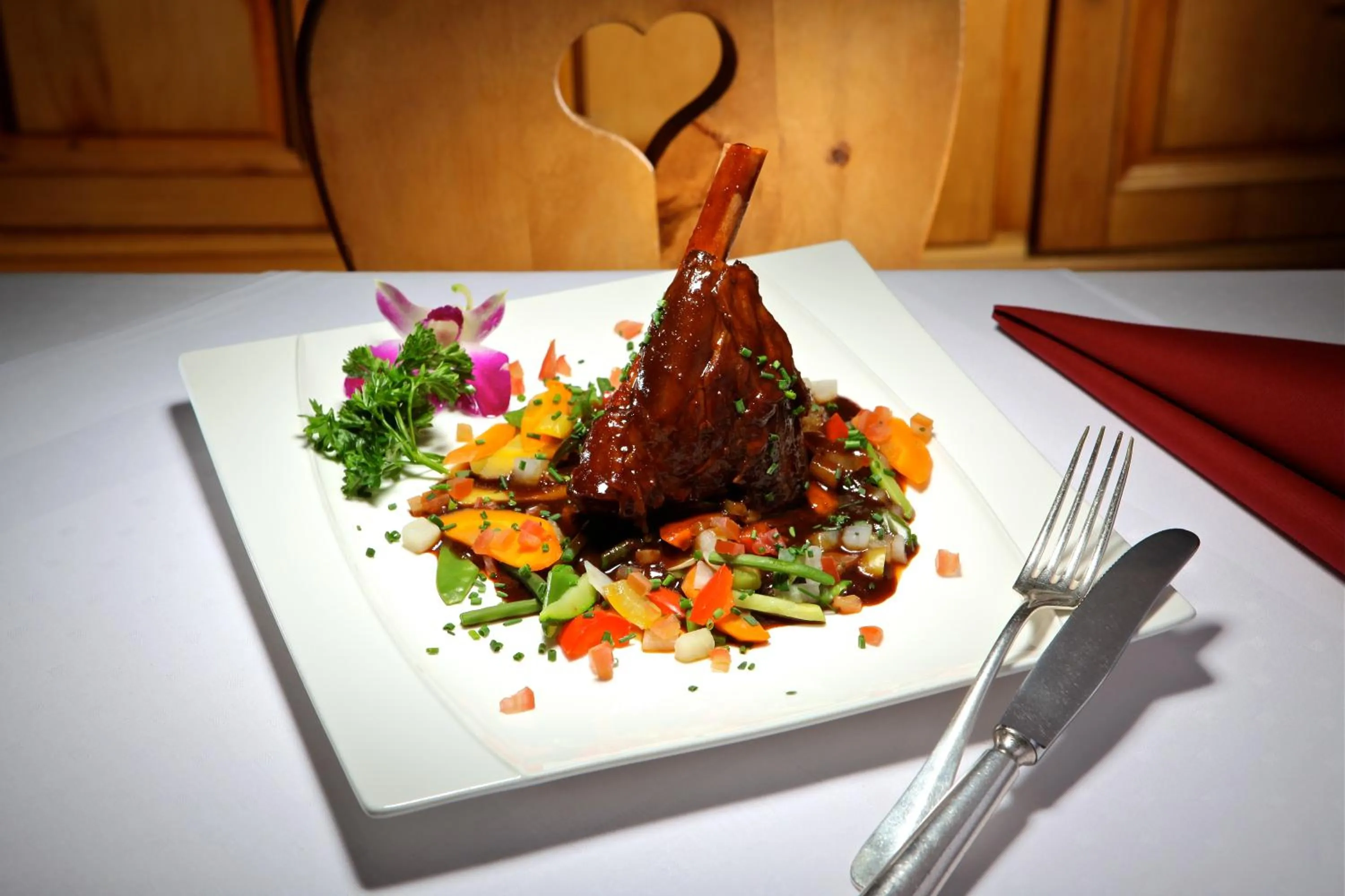 Food in Hôtel du Cerf