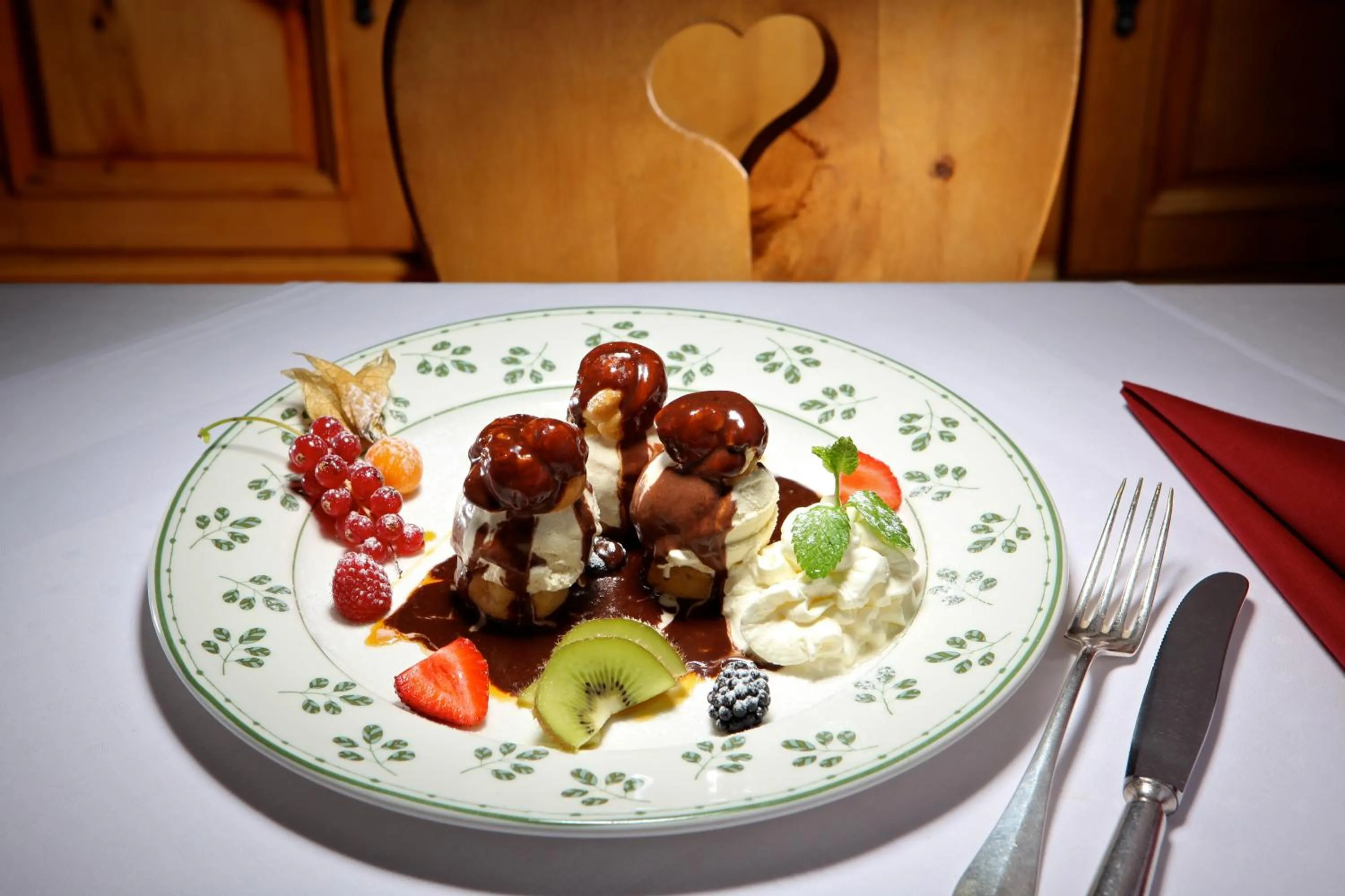 Food in Hôtel du Cerf