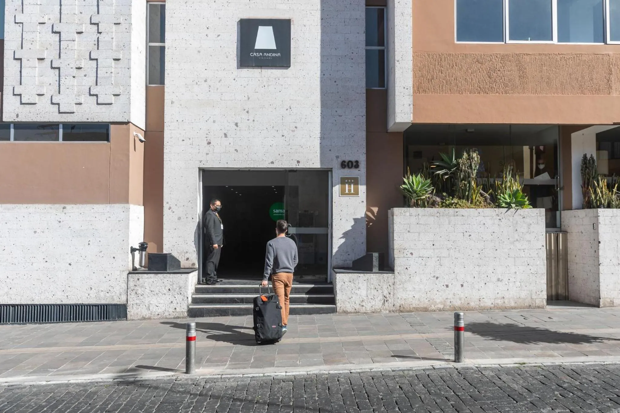 Facade/entrance in Casa Andina Standard Arequipa