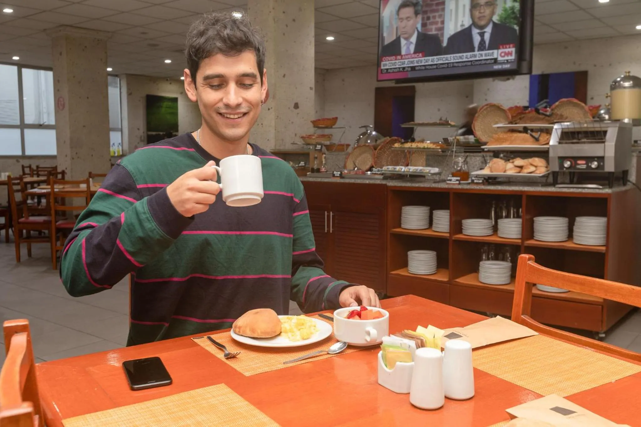 Buffet breakfast in Casa Andina Standard Arequipa