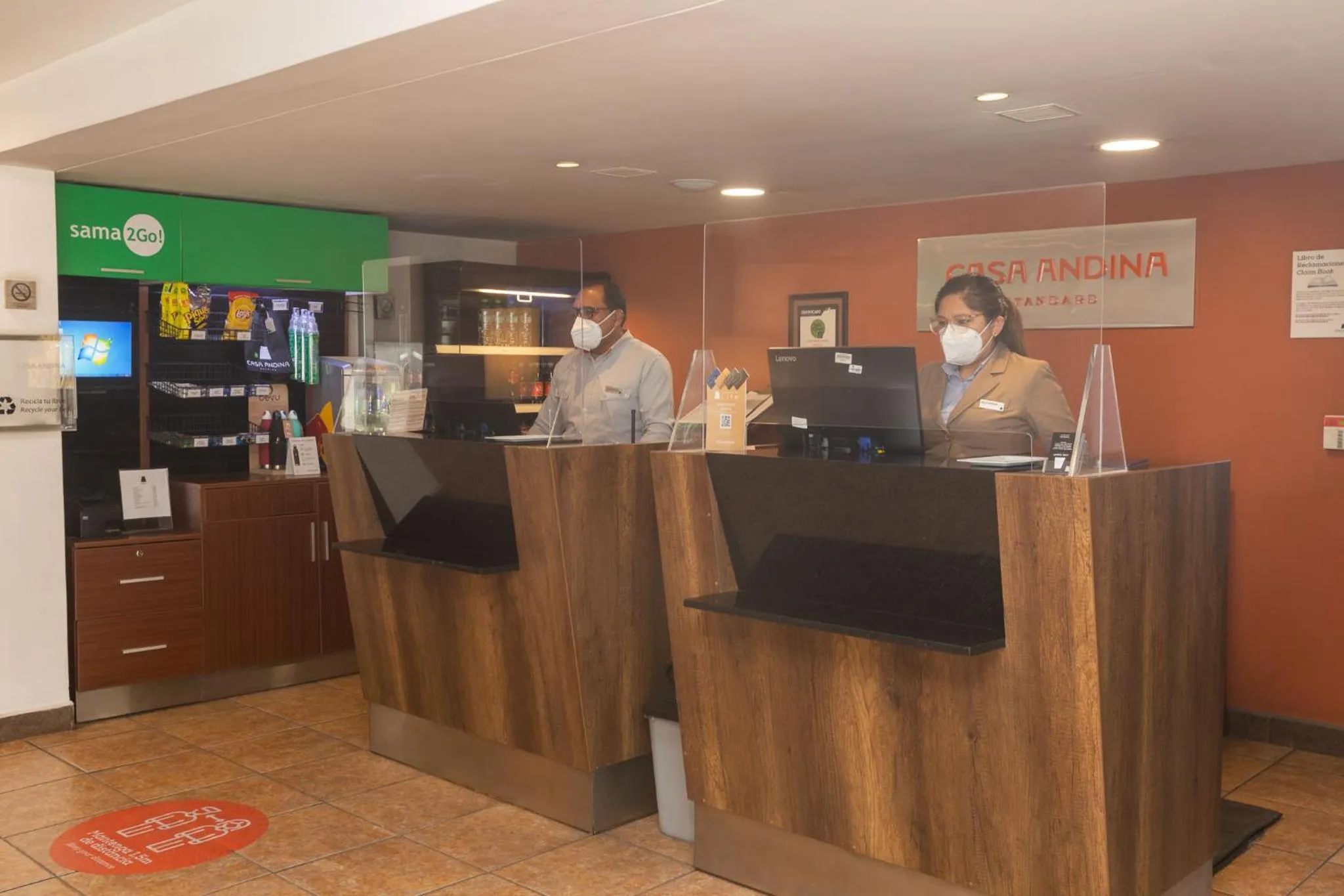 Lobby or reception in Casa Andina Standard Arequipa