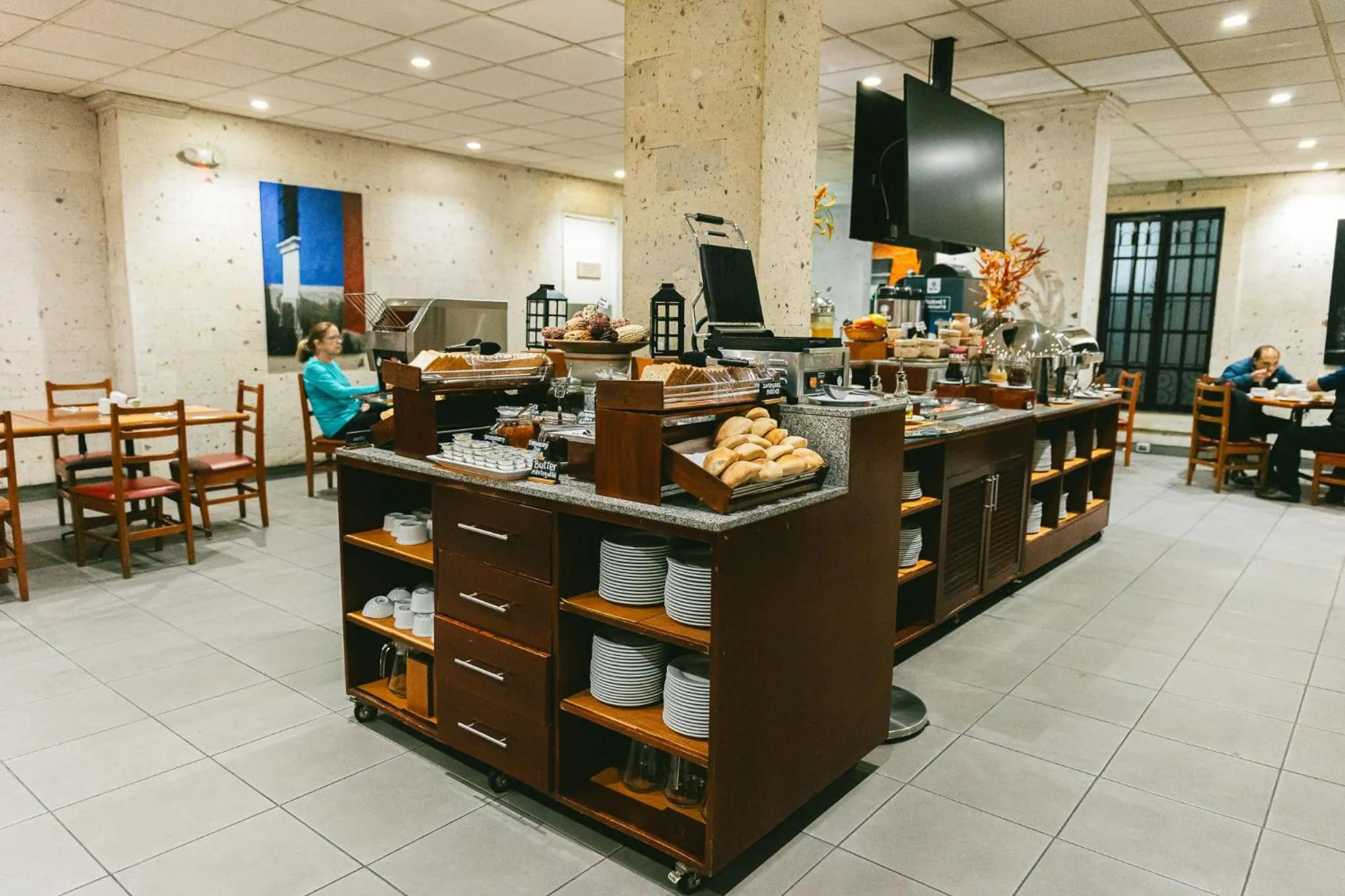 Buffet breakfast in Casa Andina Standard Arequipa