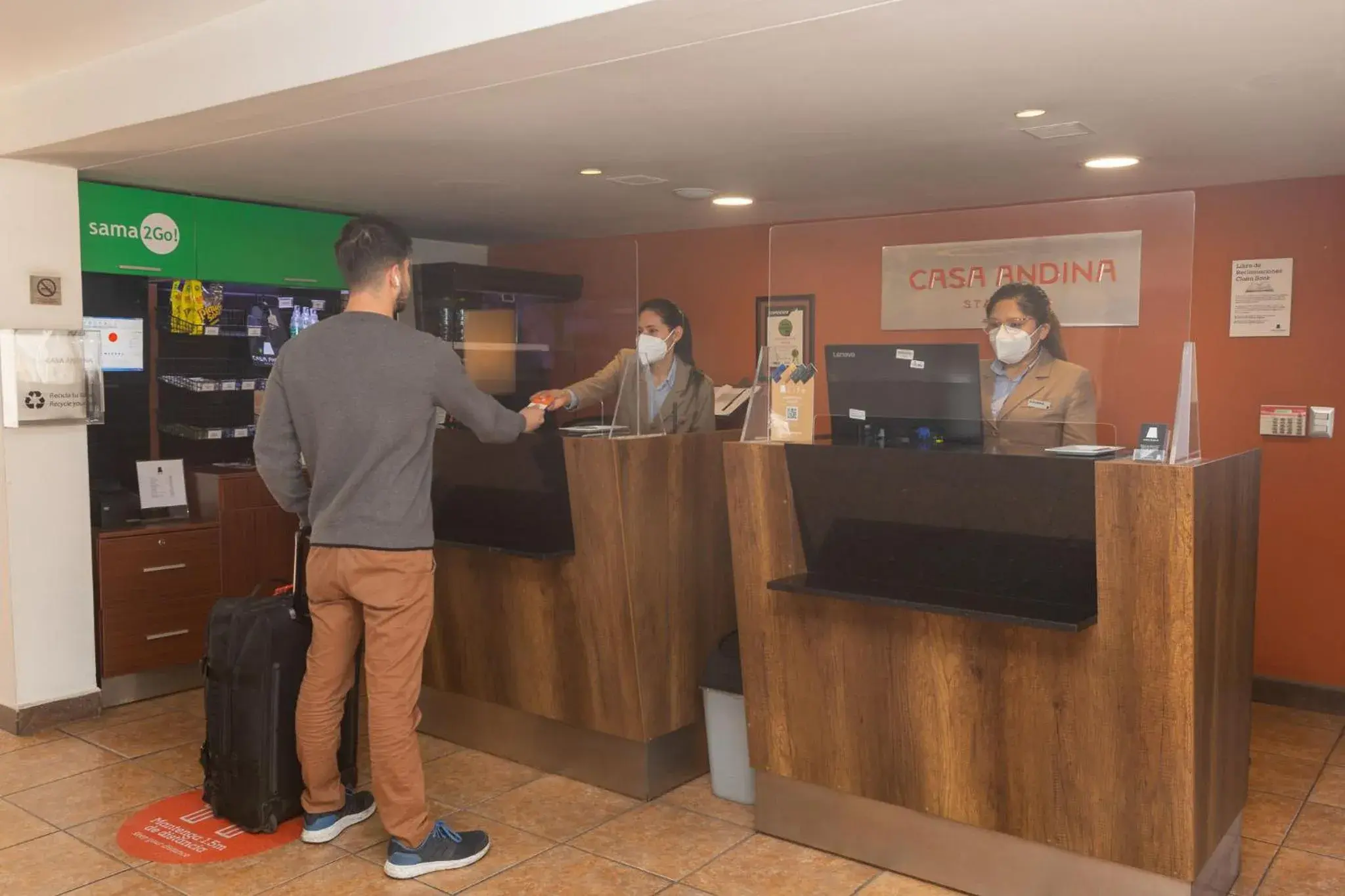 Lobby or reception in Casa Andina Standard Arequipa Lobby or reception in Casa Andina Standard Arequipa