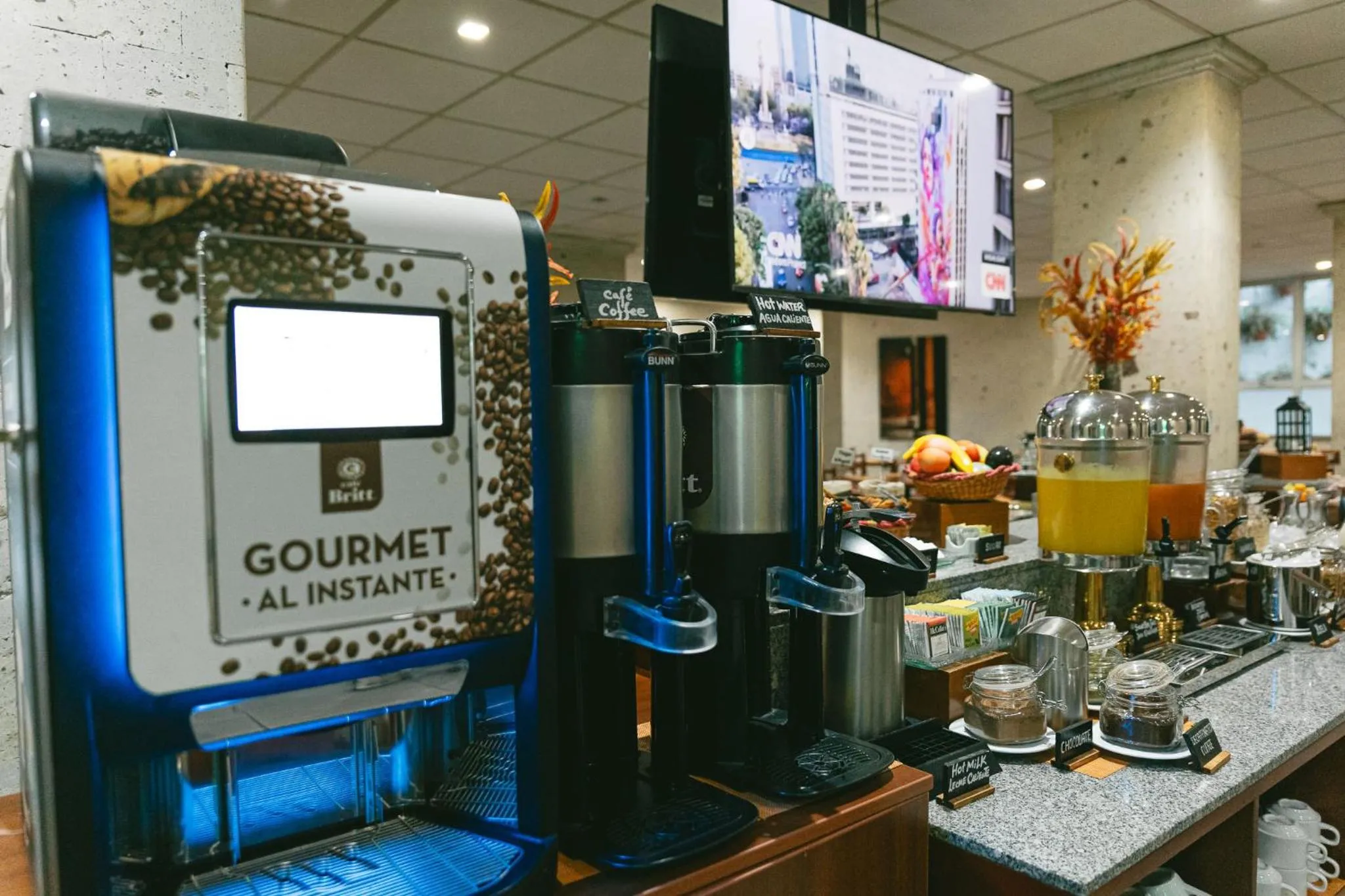 Buffet breakfast in Casa Andina Standard Arequipa