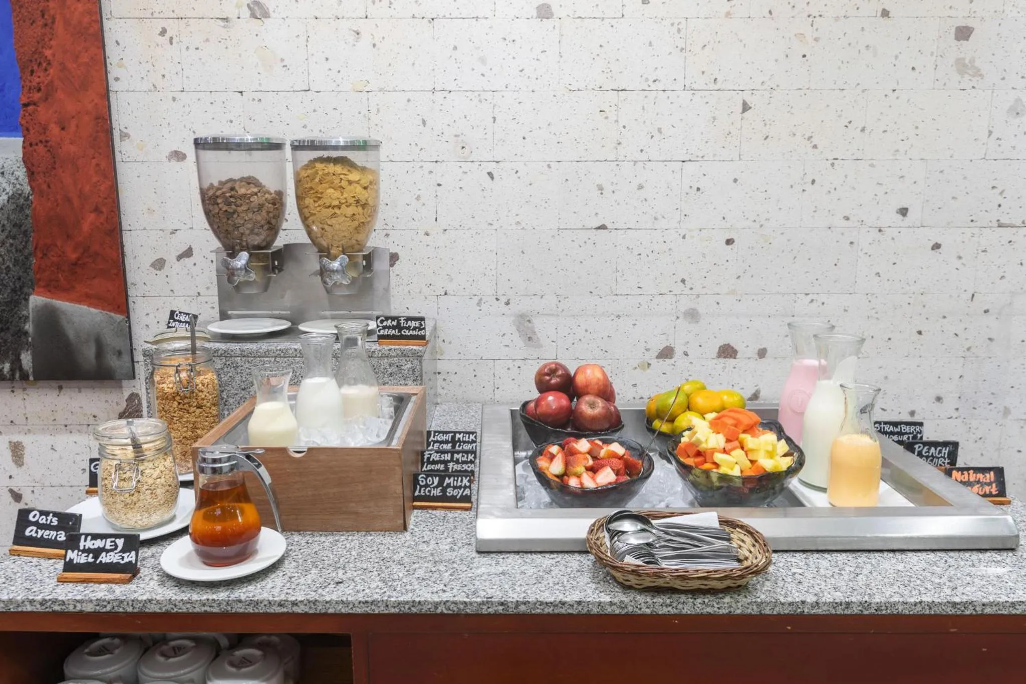 Buffet breakfast in Casa Andina Standard Arequipa