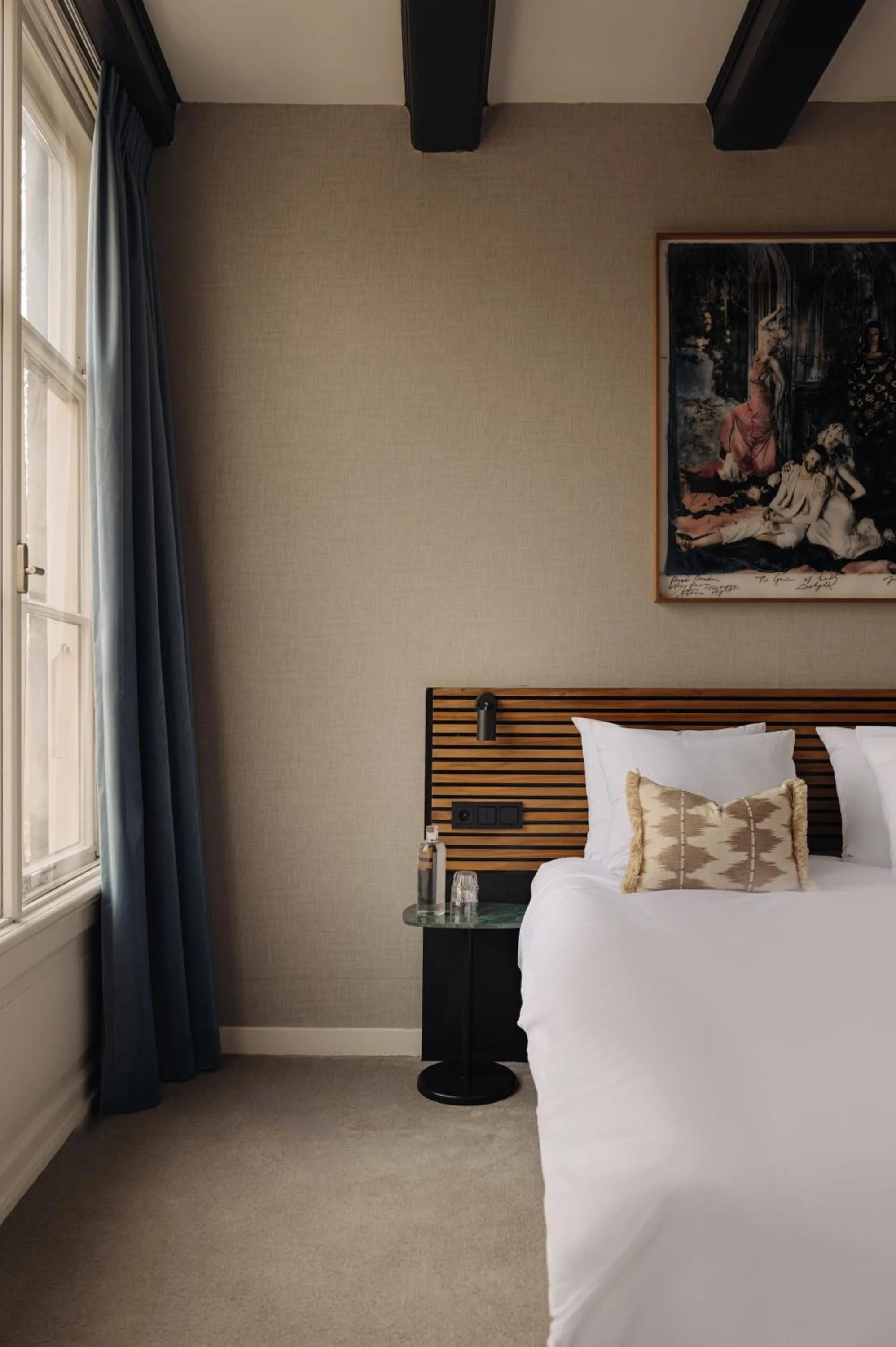 Bed in Adam's Canal House