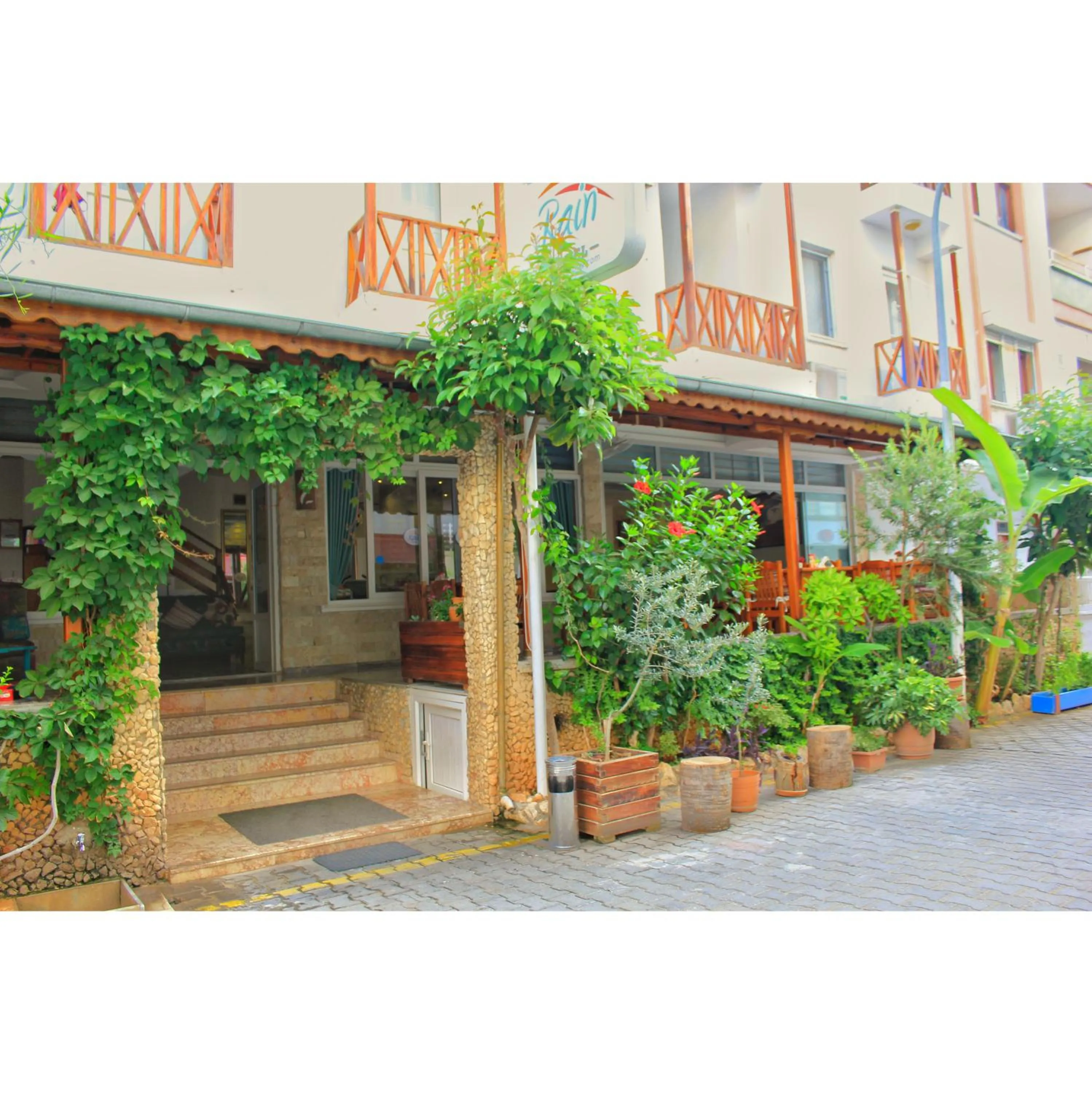 Property building in Rain Hotel